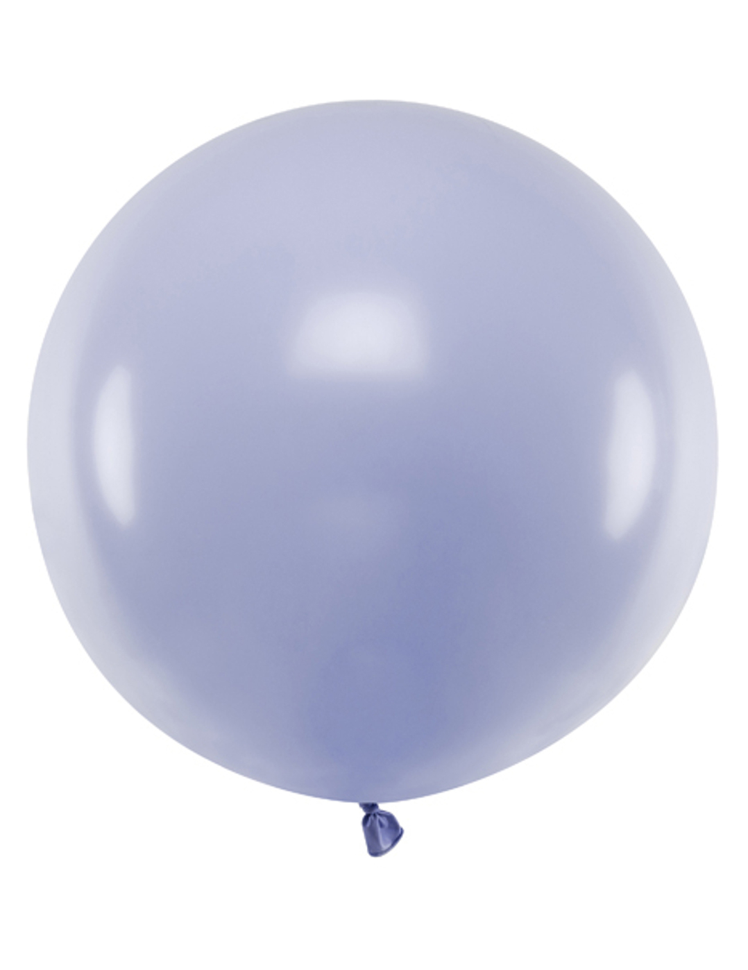 Ballon en latex géant lilas 60 cm