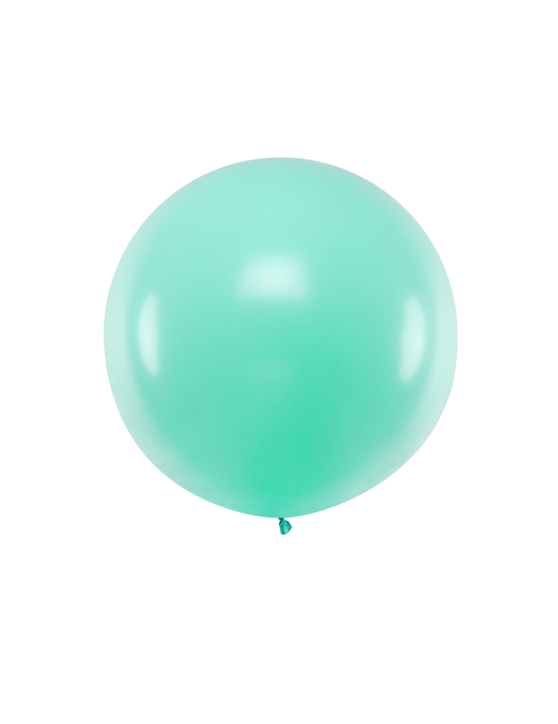 Ballon en latex géant menthe 1 m
