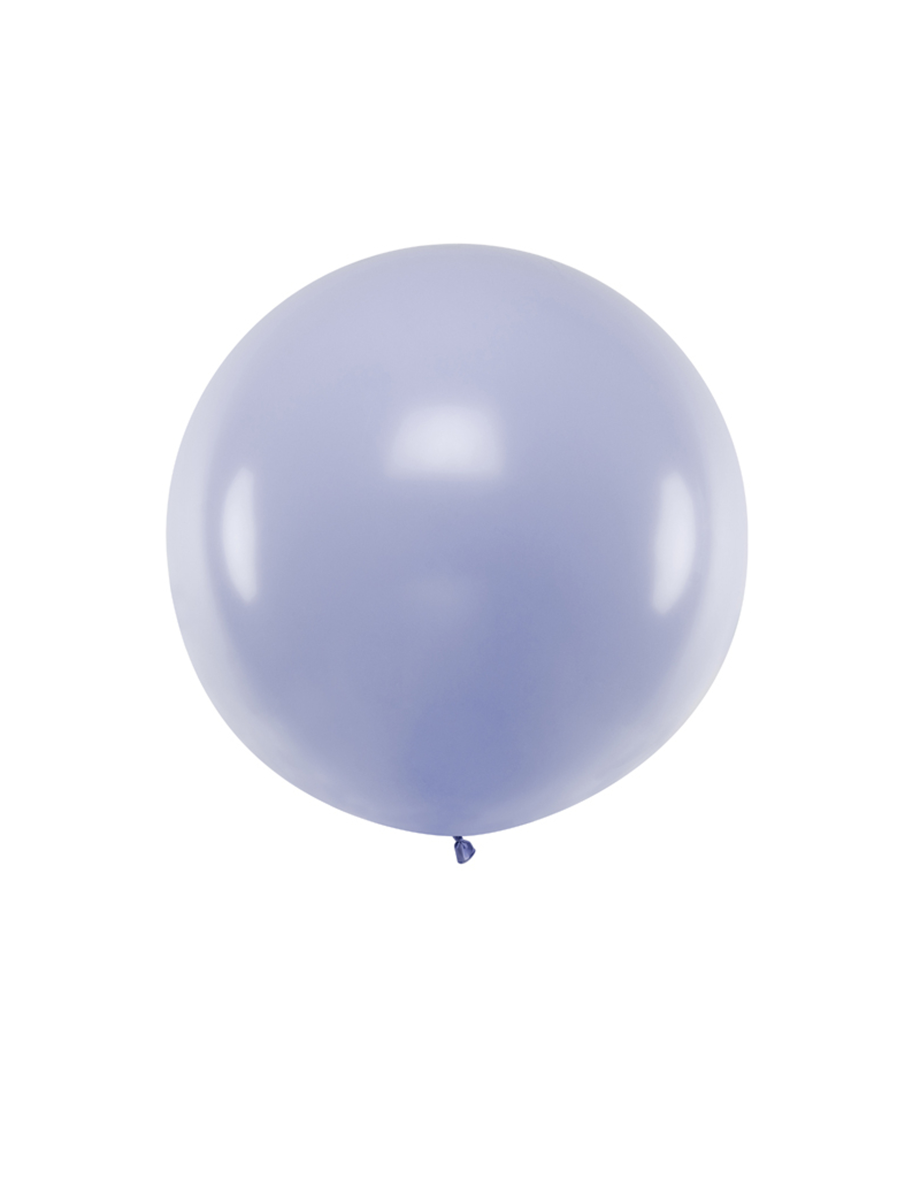 Ballon en latex géant lilas 1 m