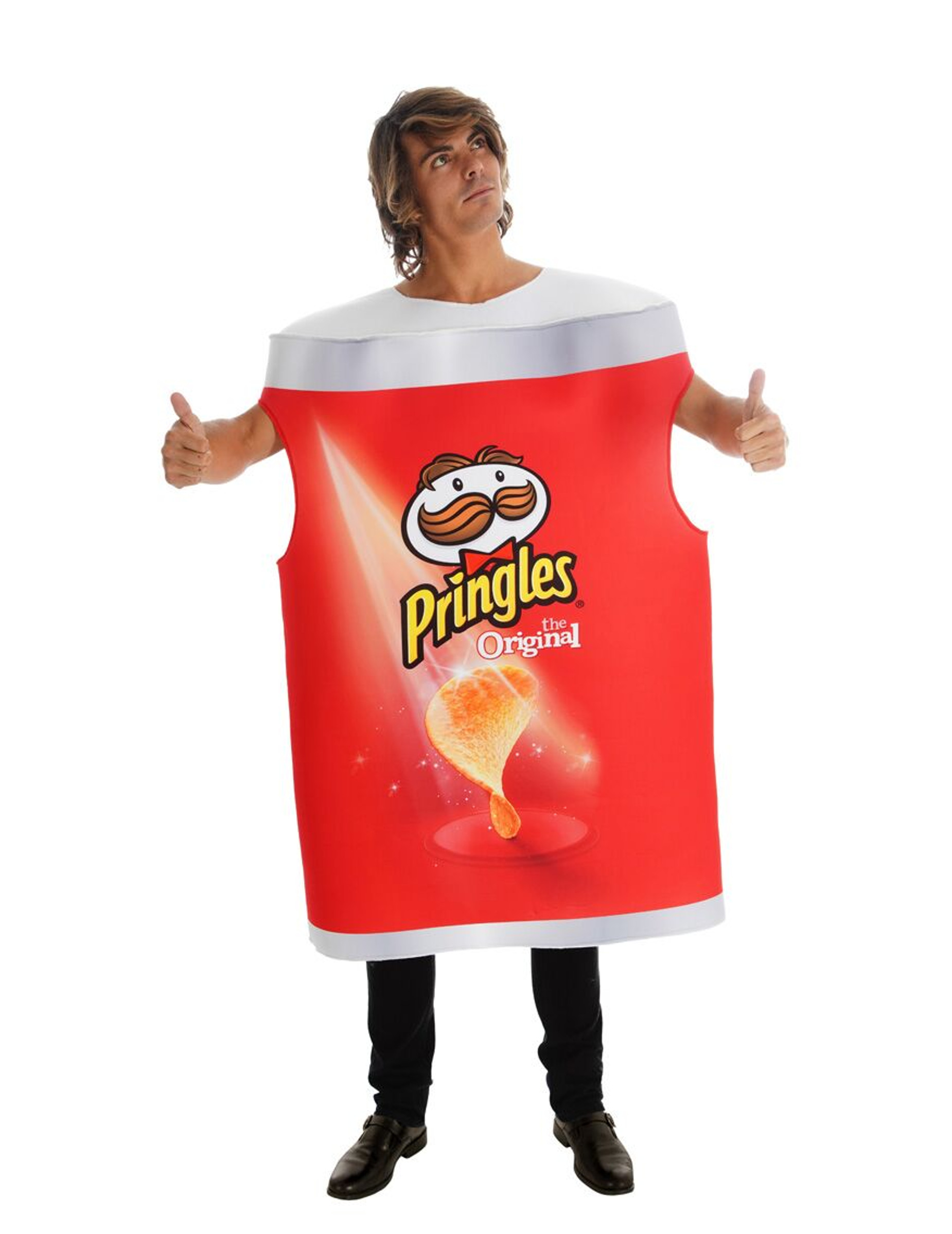 Déguisement boîte Pringles original adulte