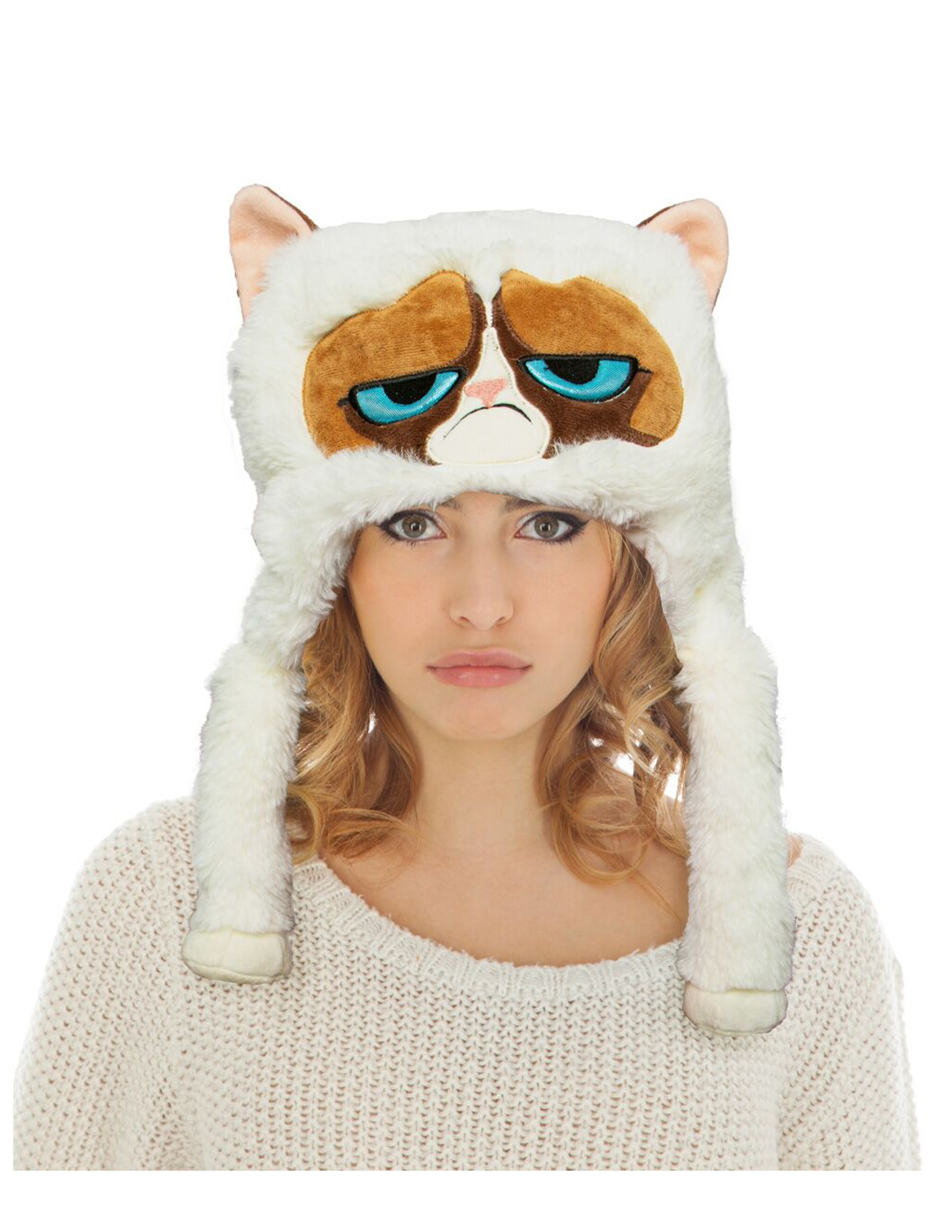 Bonnet Grumpy cat adulte