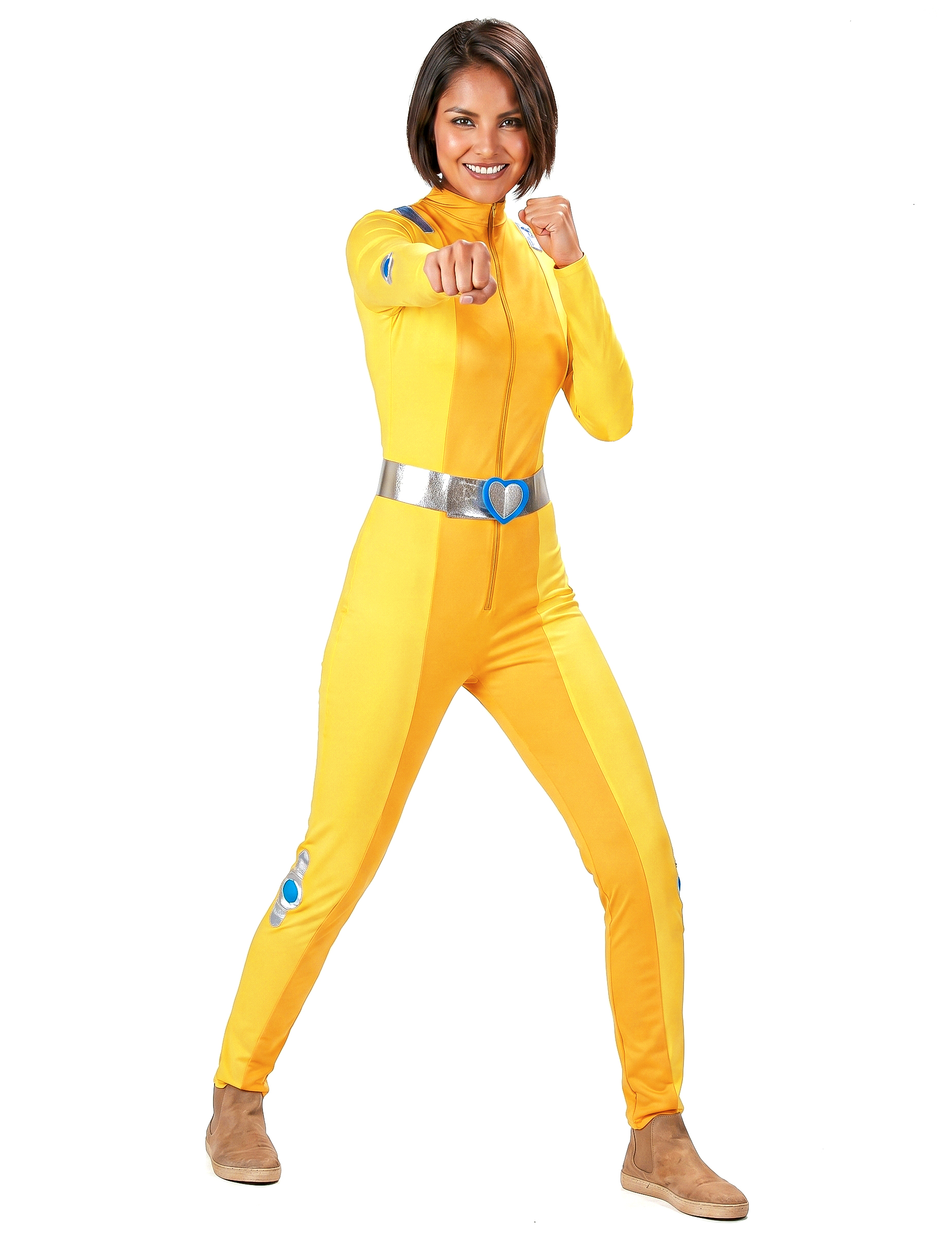 Déguisement Totally Spies jaune Alex femme
