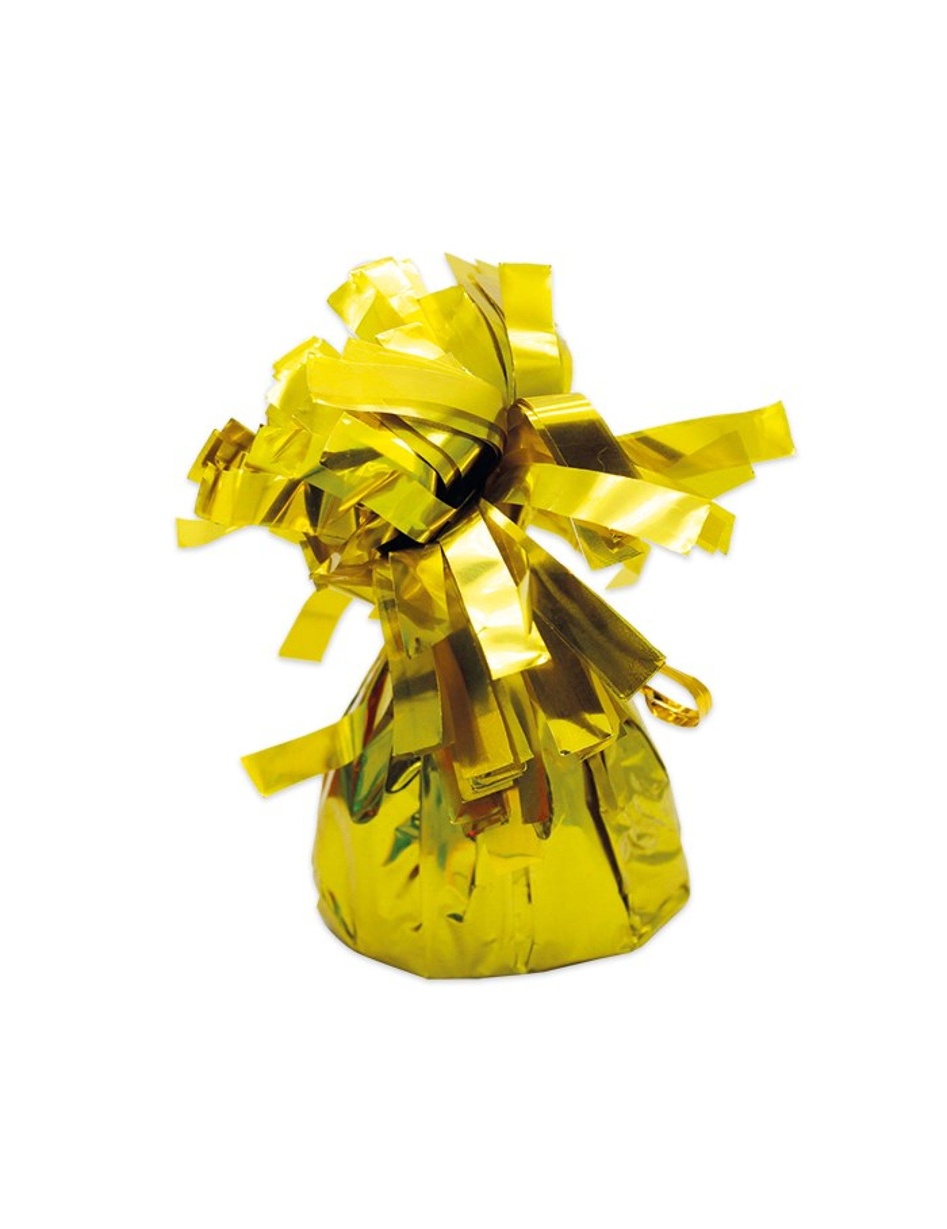 6 Poids ballons à franges dorés