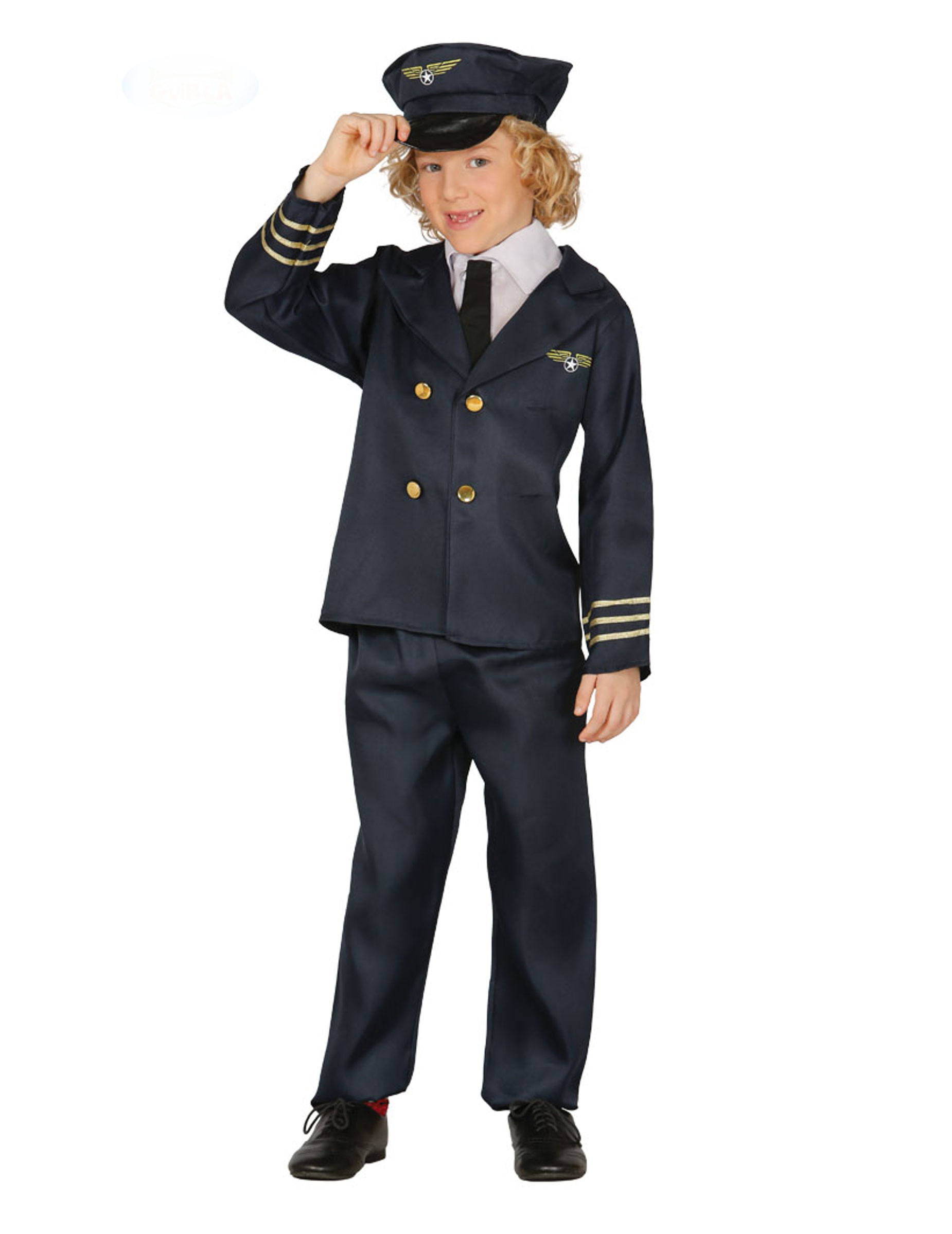 Déguisement pilote d'avion garçon