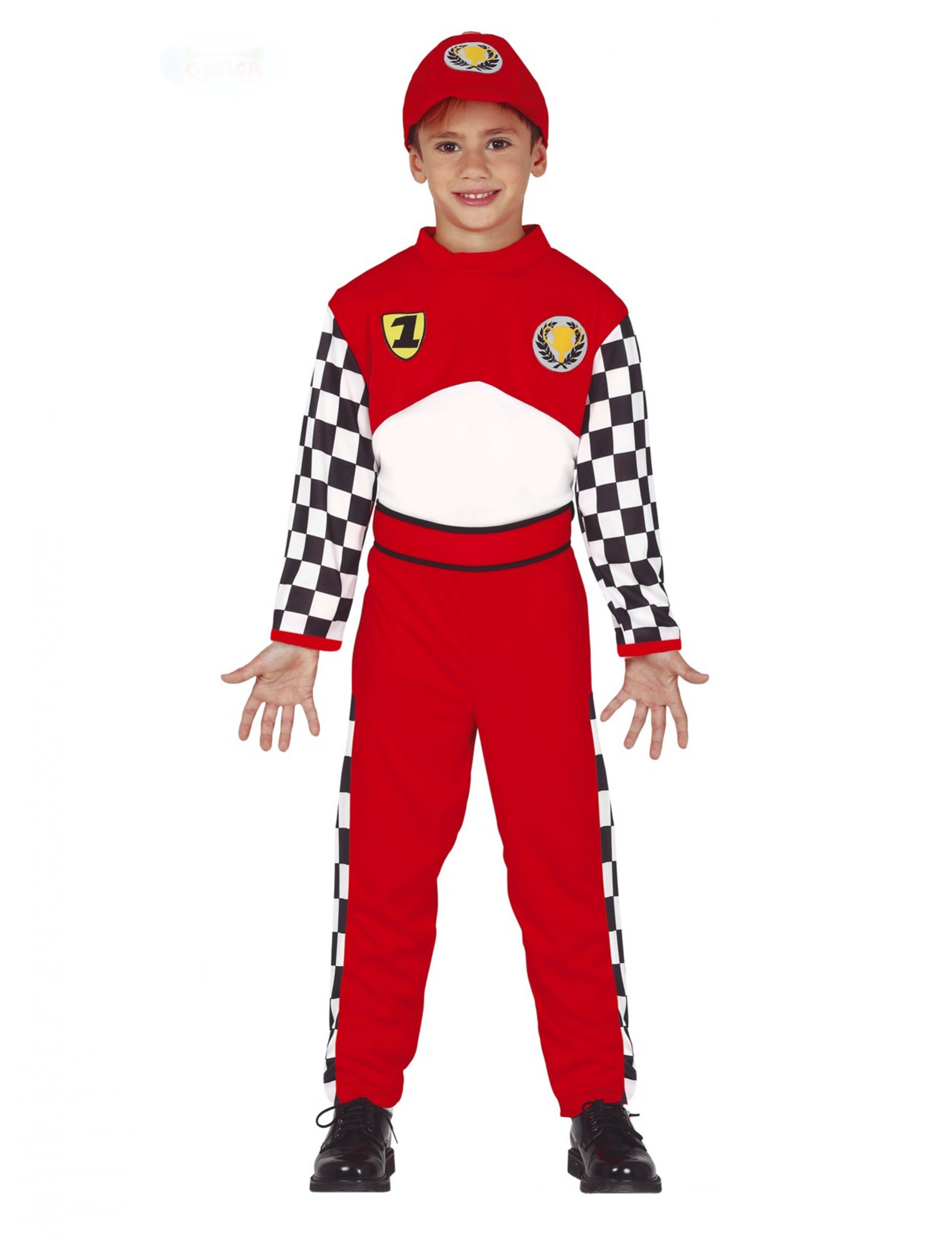 Déguisement pilote de course garçon