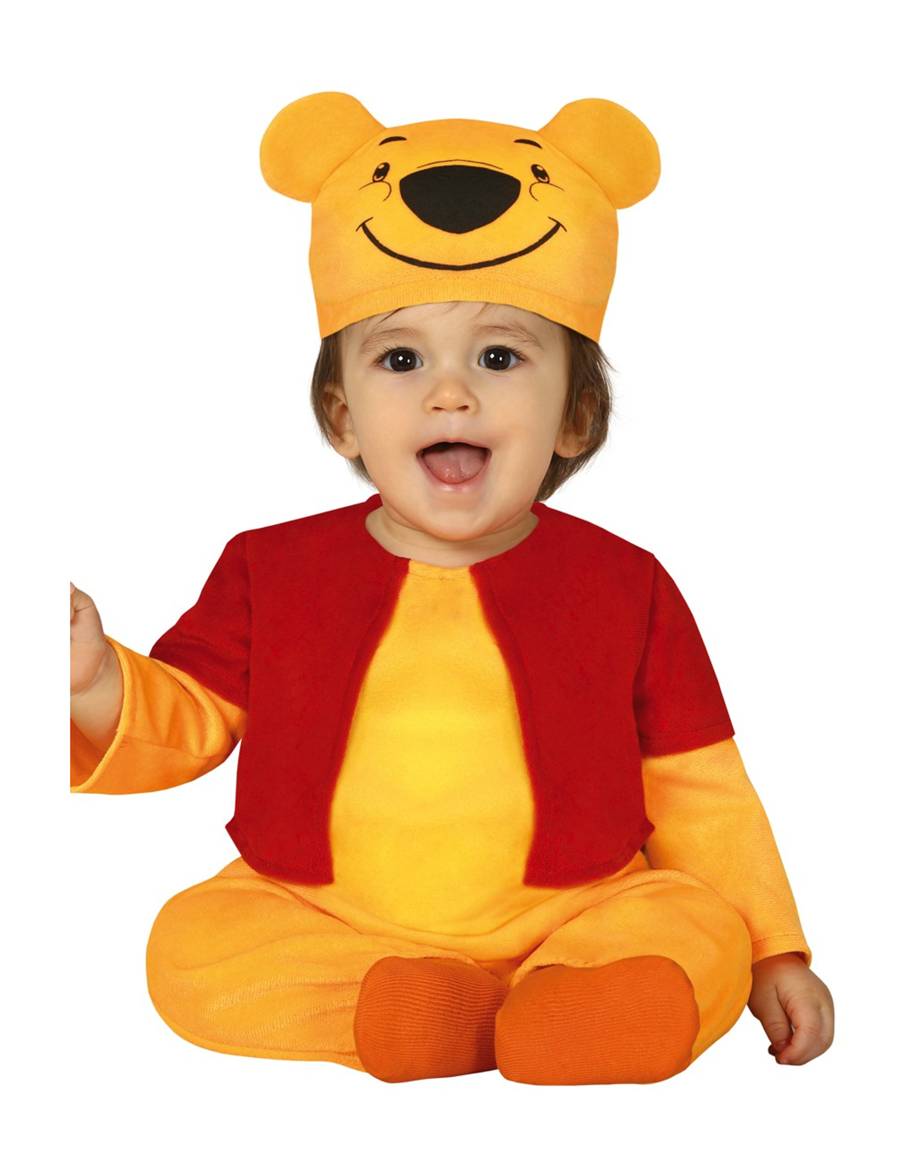 Déguisement petit ourson jaune bébé