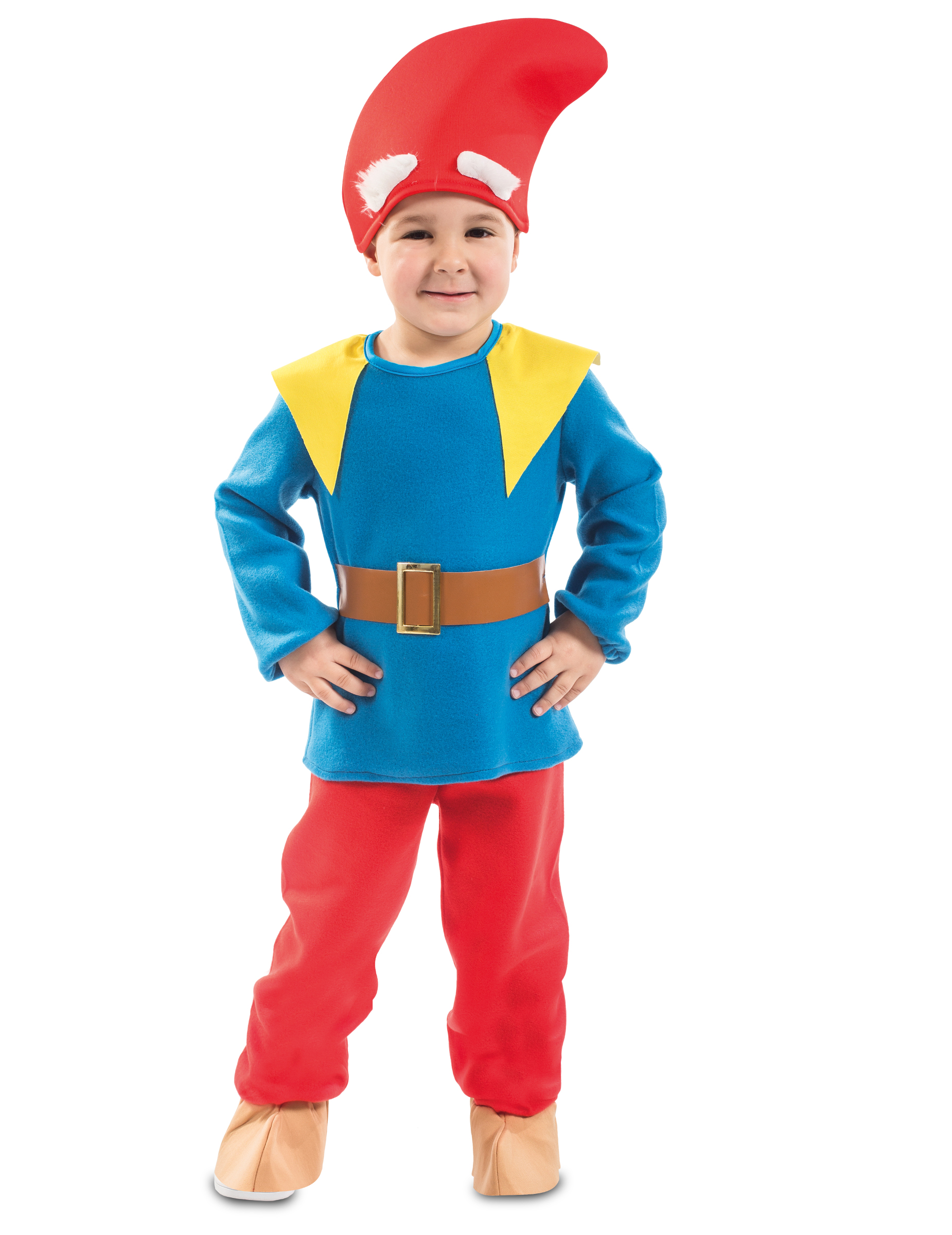 Déguisement nain de jardin coloré enfant
