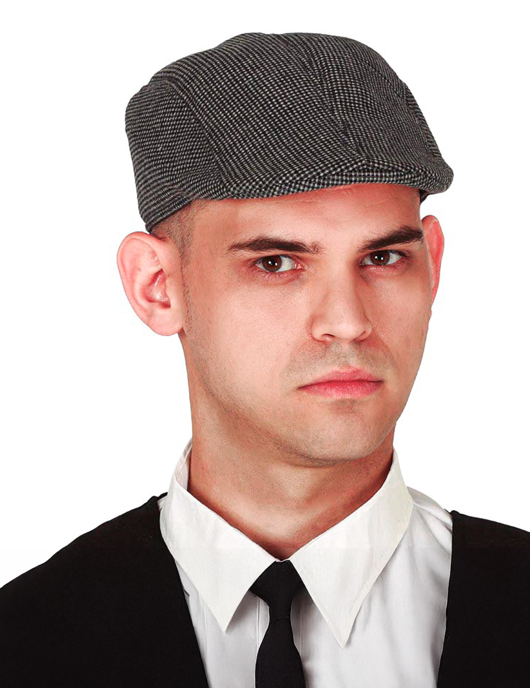 Casquette de détective grise adulte