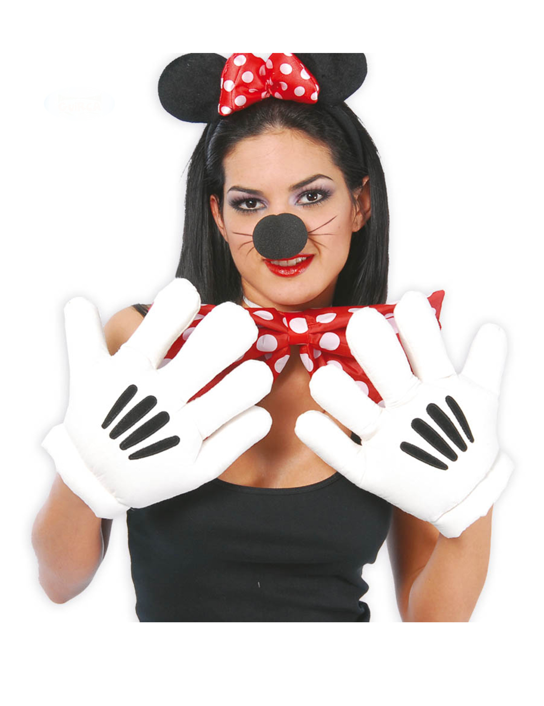 Gants mains géantes souris adulte