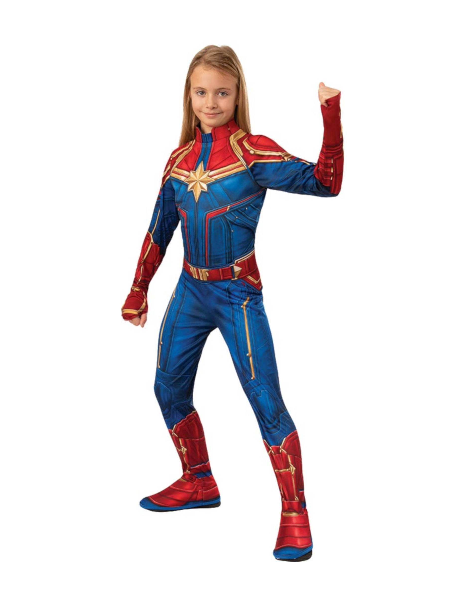 Déguisement classique Captain Marvel fille