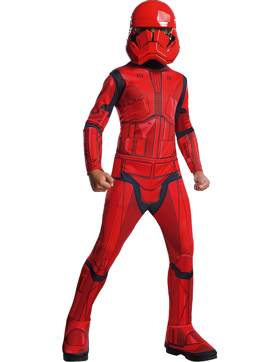Déguisement classique rouge Sith Trooper enfant
