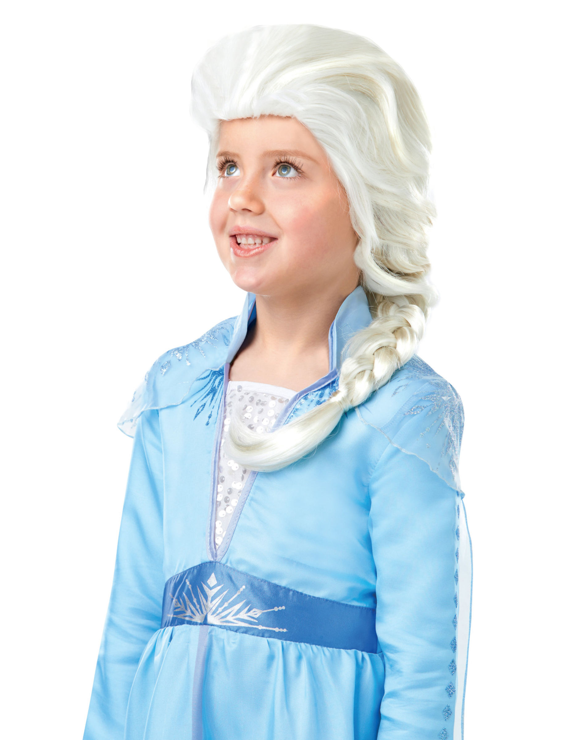 Perruque Elsa La Reine des Neiges 2 fille