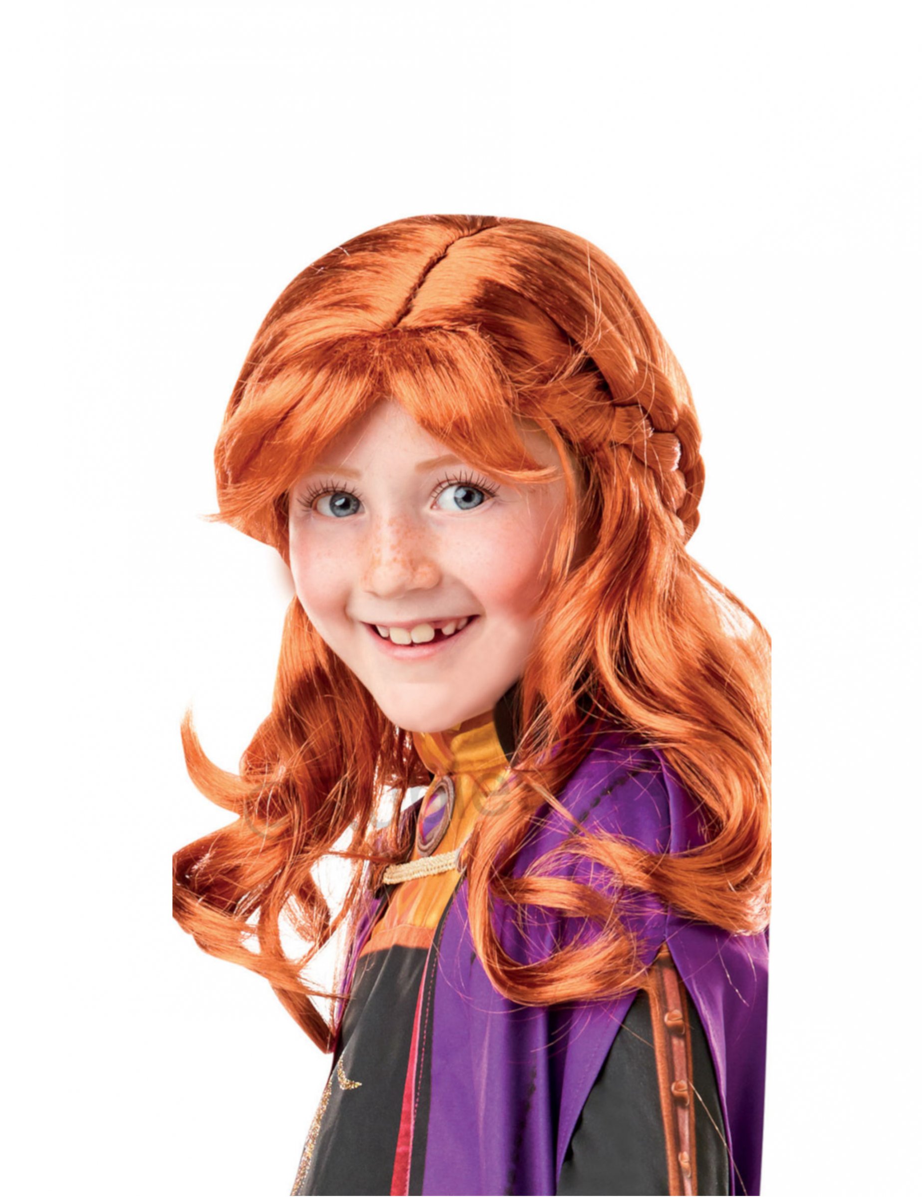Perruque Anna La Reine des Neiges 2 fille
