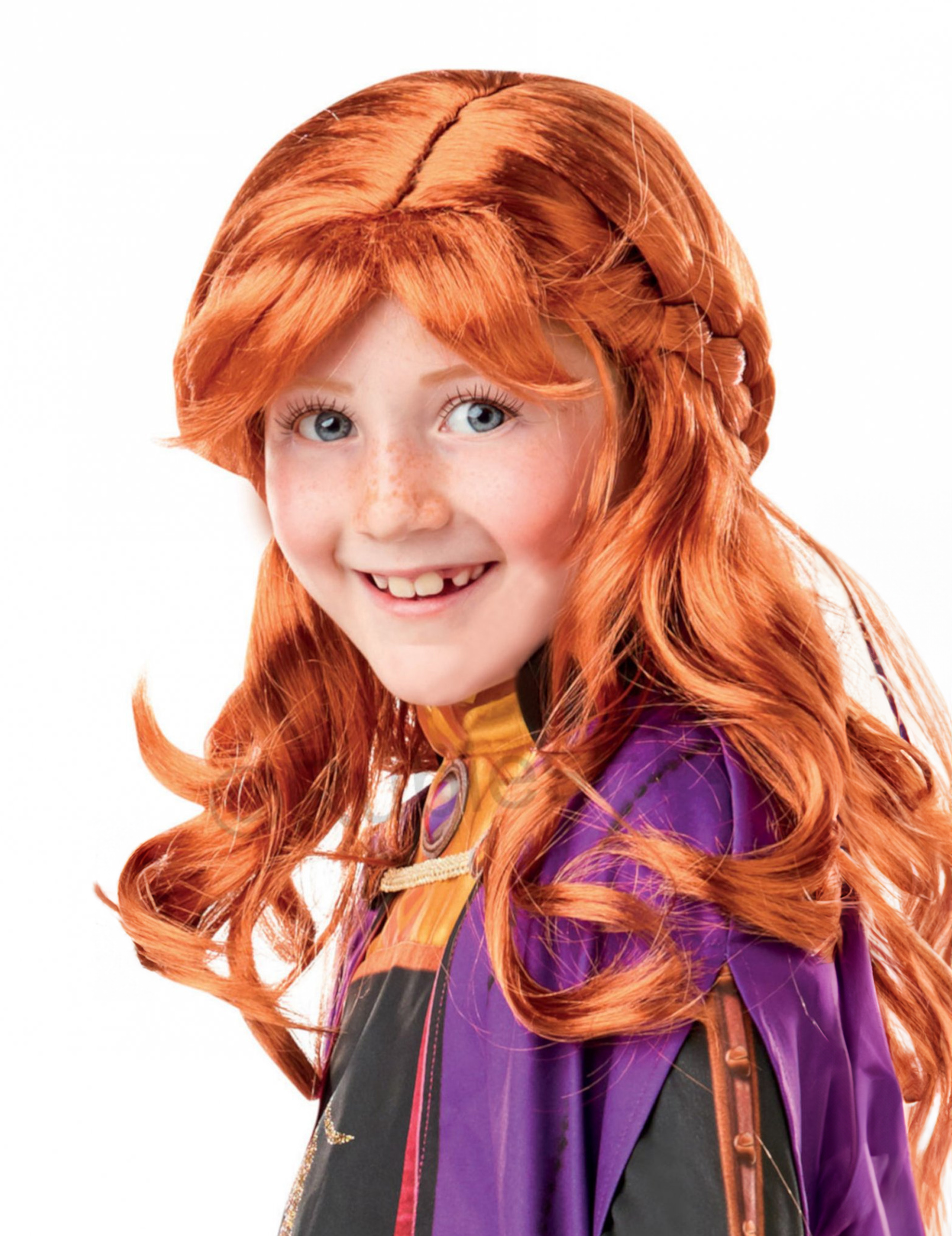 Perruque Anna La Reine des Neiges 2 fille