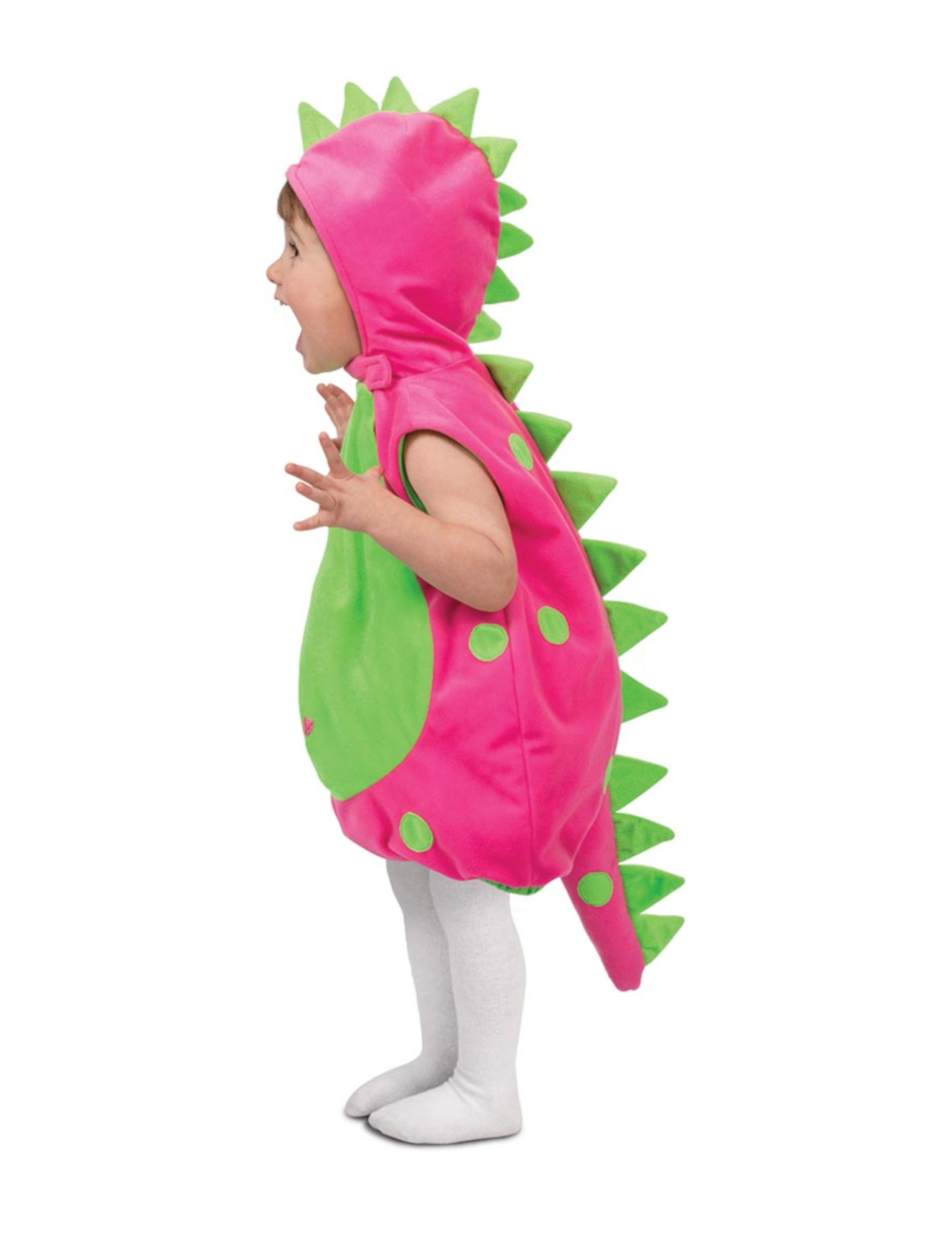 Déguisement dinosaure rose bébé