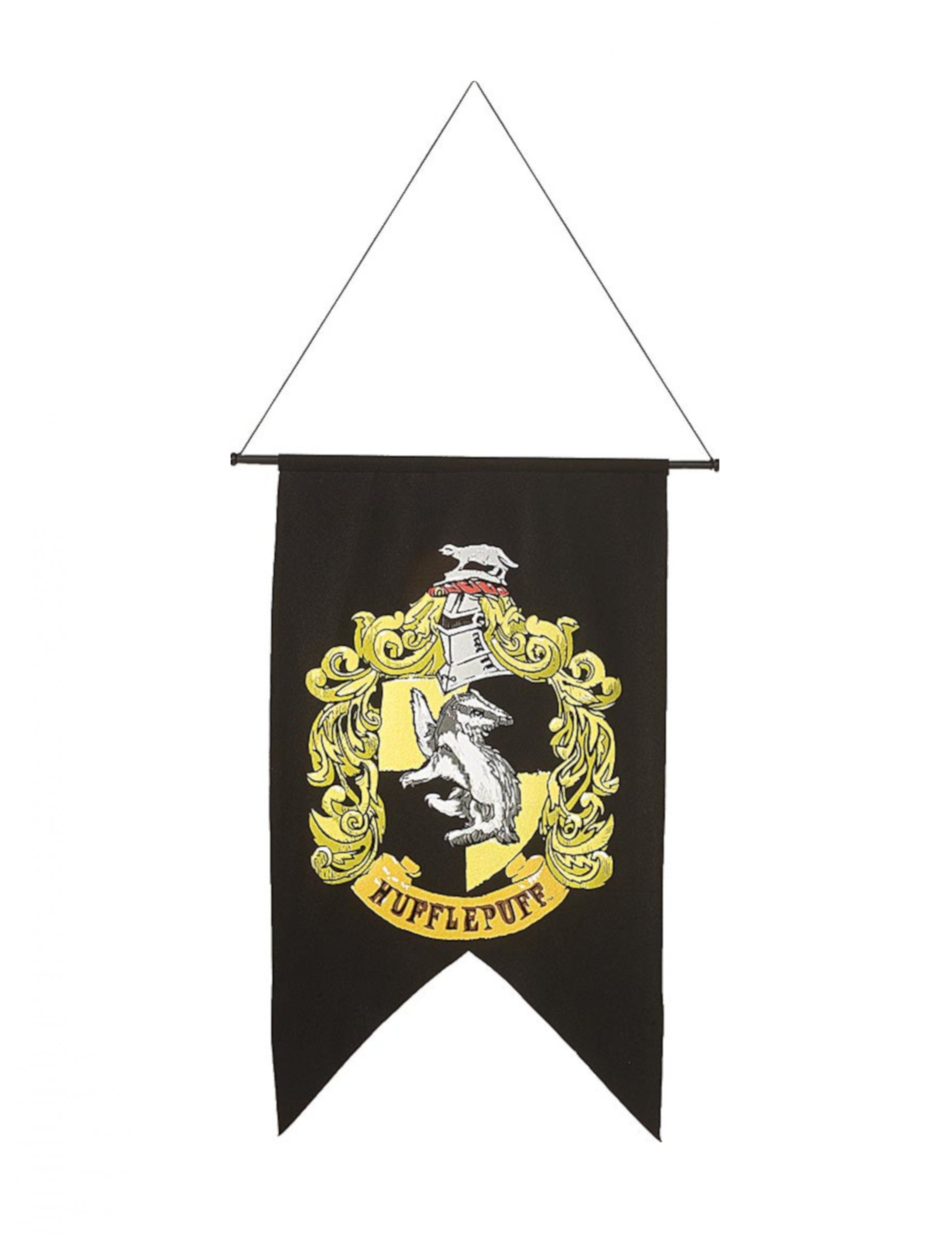Etendard en feutrine Poufsouffle Harry Potter