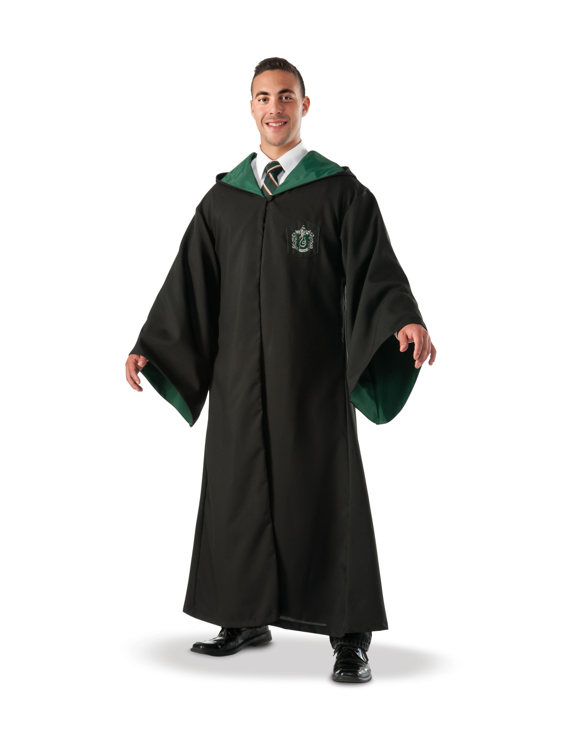 Réplique luxe robe de sorcier Serpentard adulte