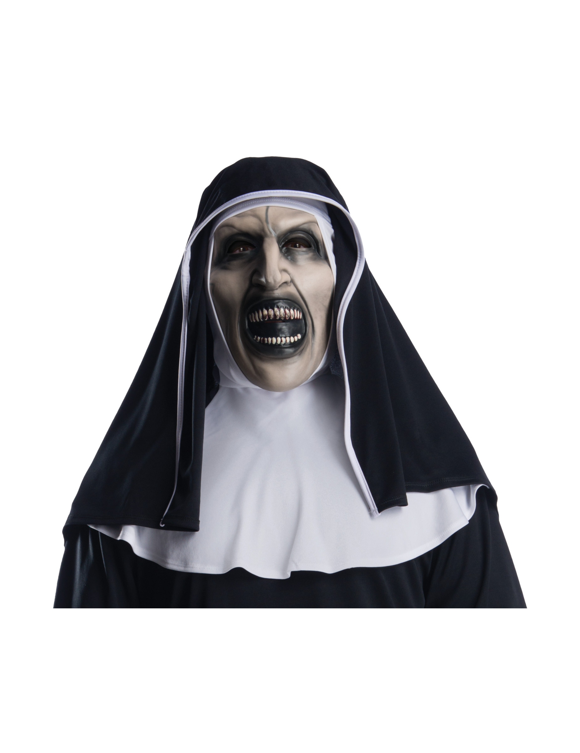 Masque avec coiffe La Nonne adulte