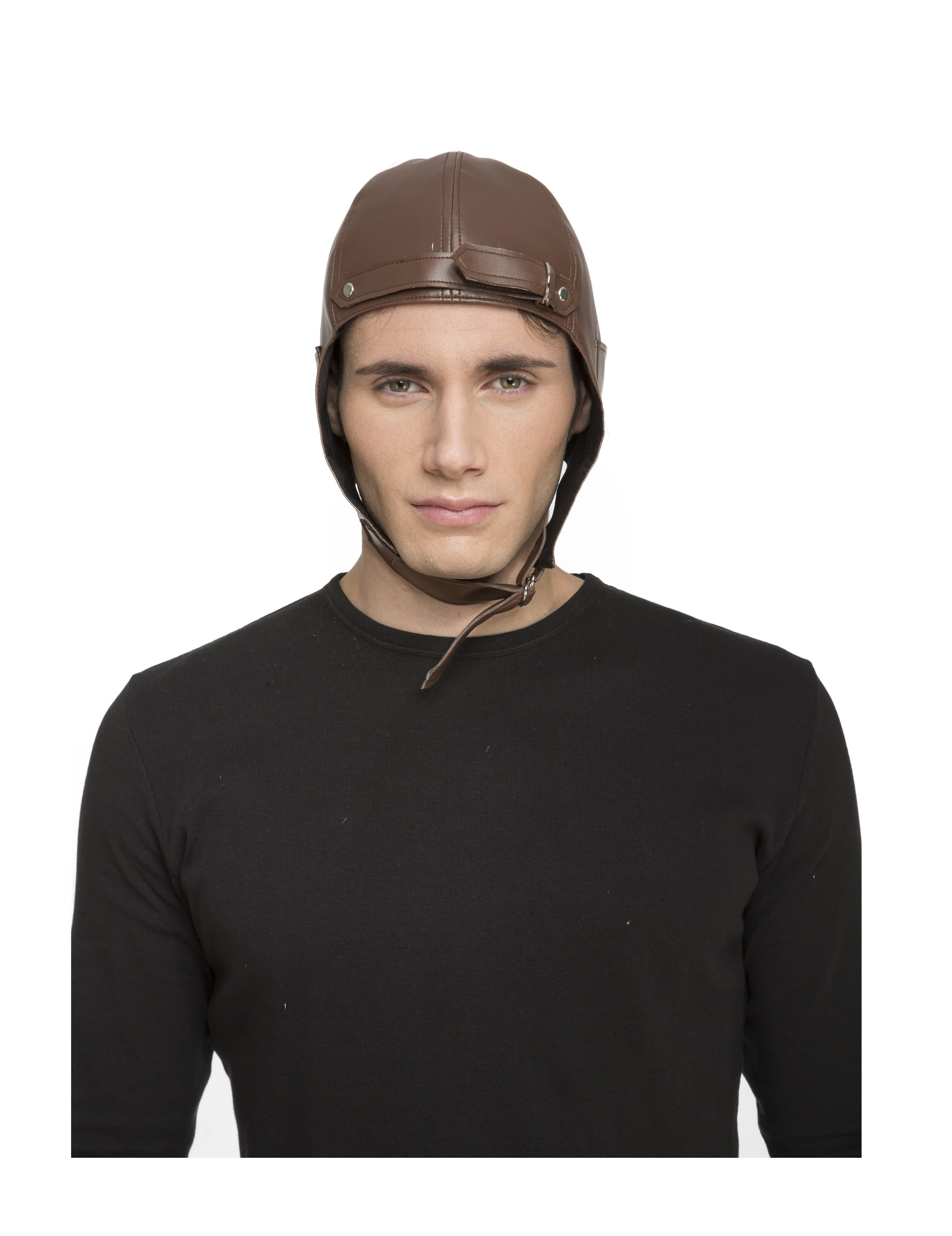 Casque d'aviateur rétro adulte