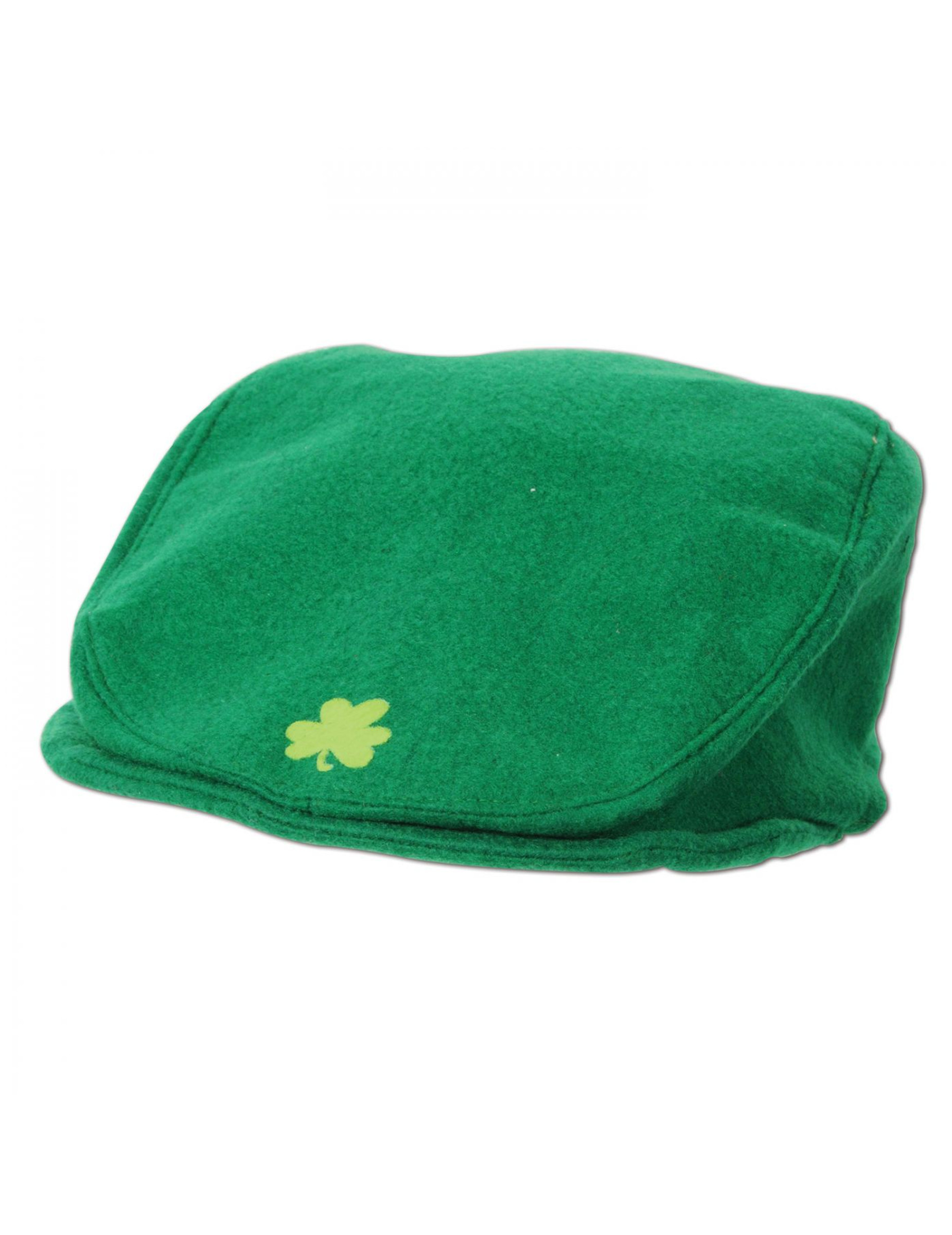 Casquette verte avec trèfle adulte