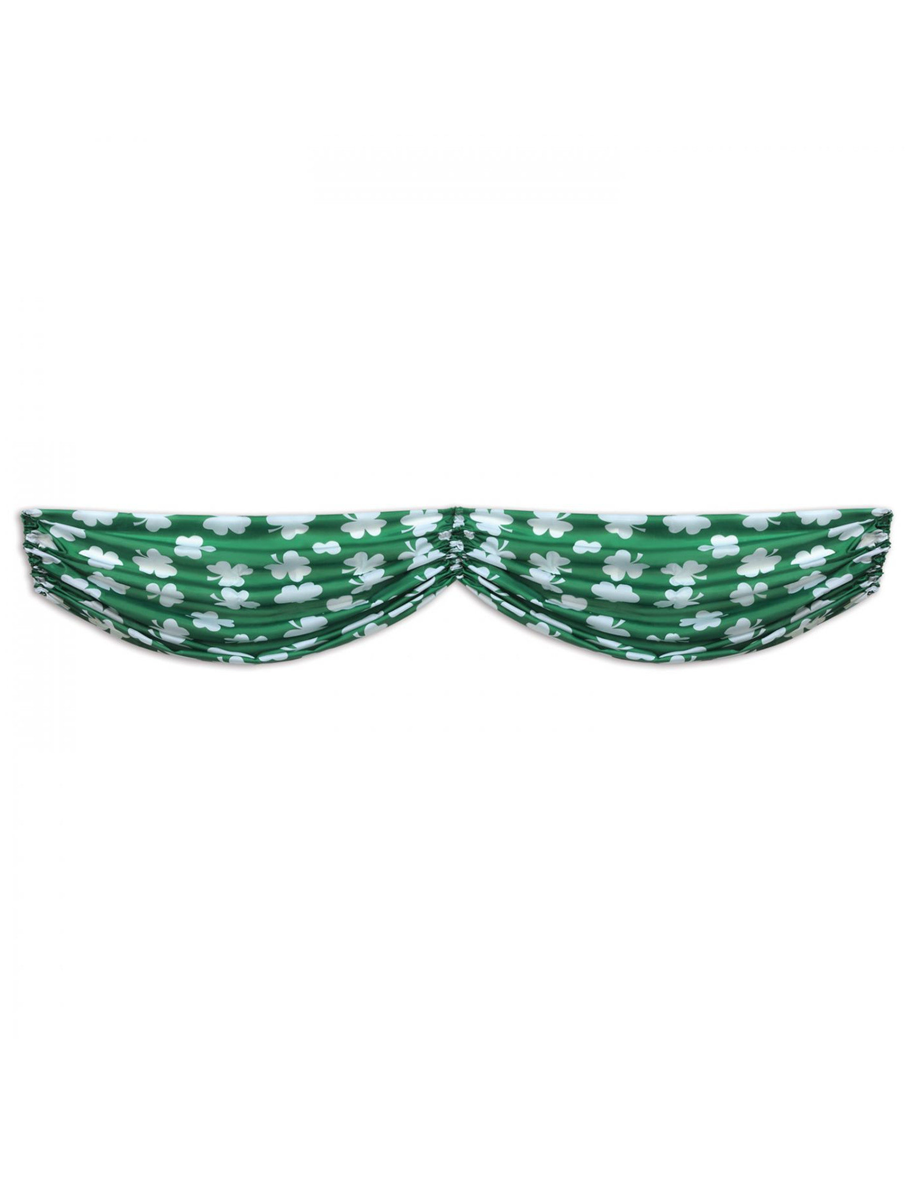 Guirlande verte motifs trèfles 150 cm
