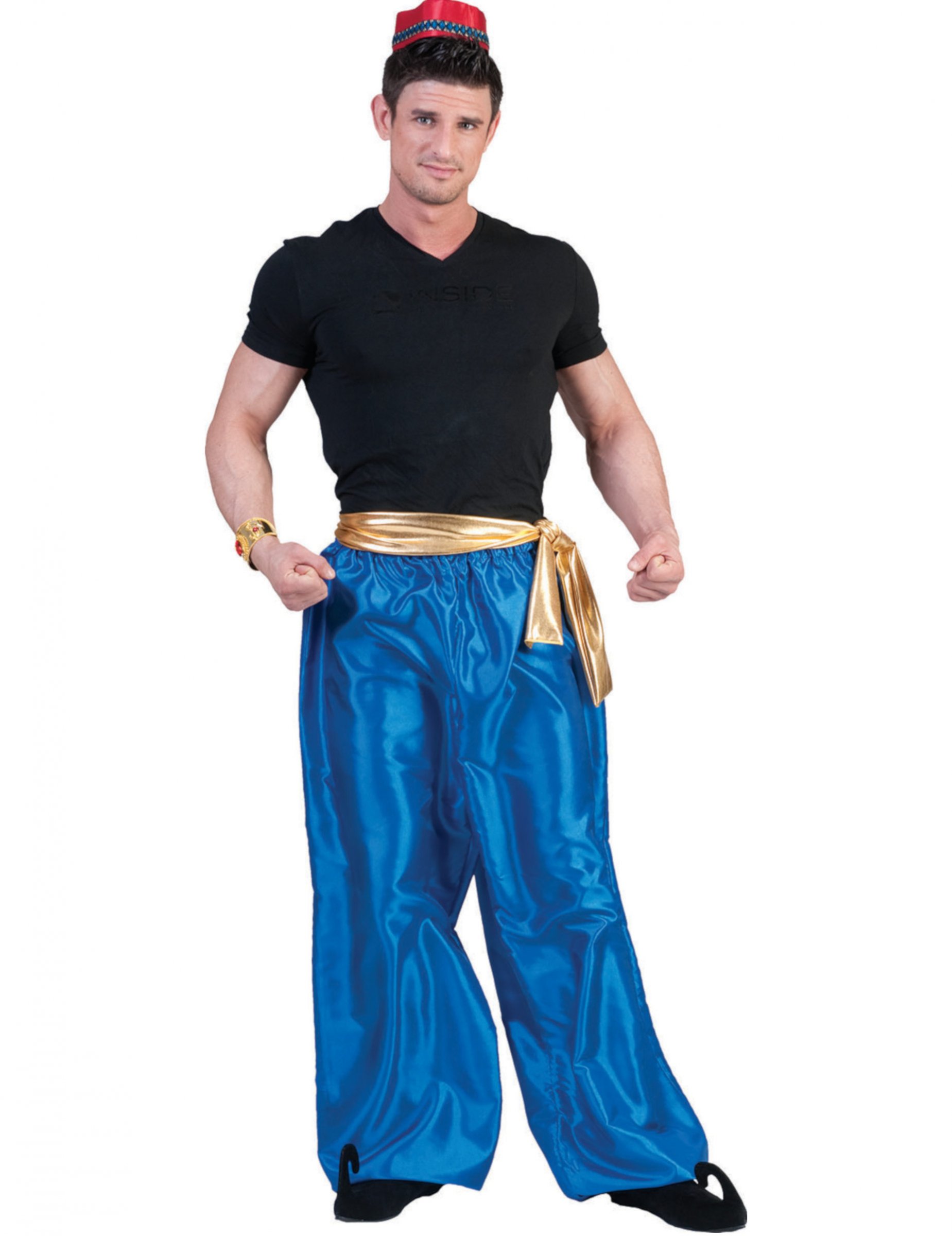 Pantalon bleu danseur du désert homme