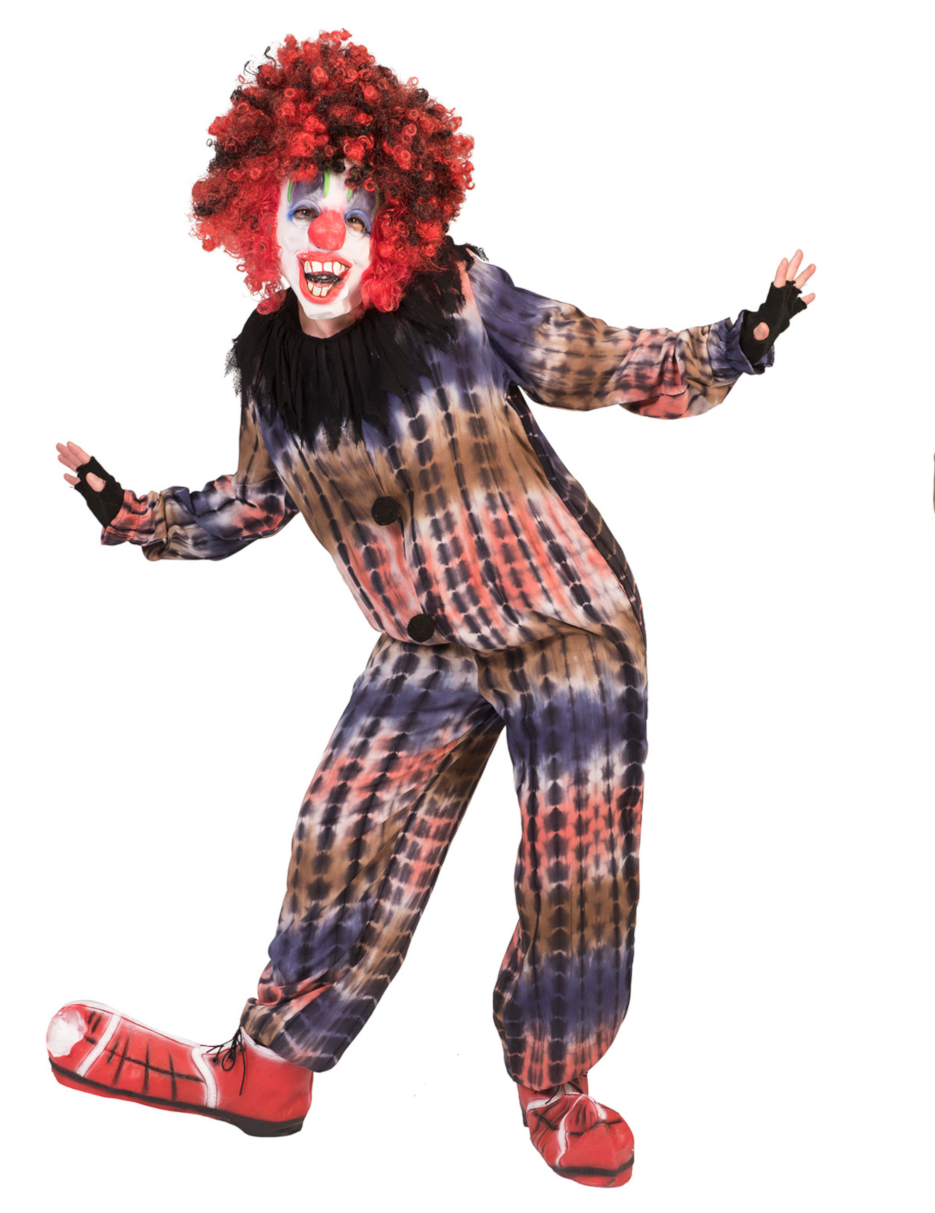 Déguisement clown effrayant garçon