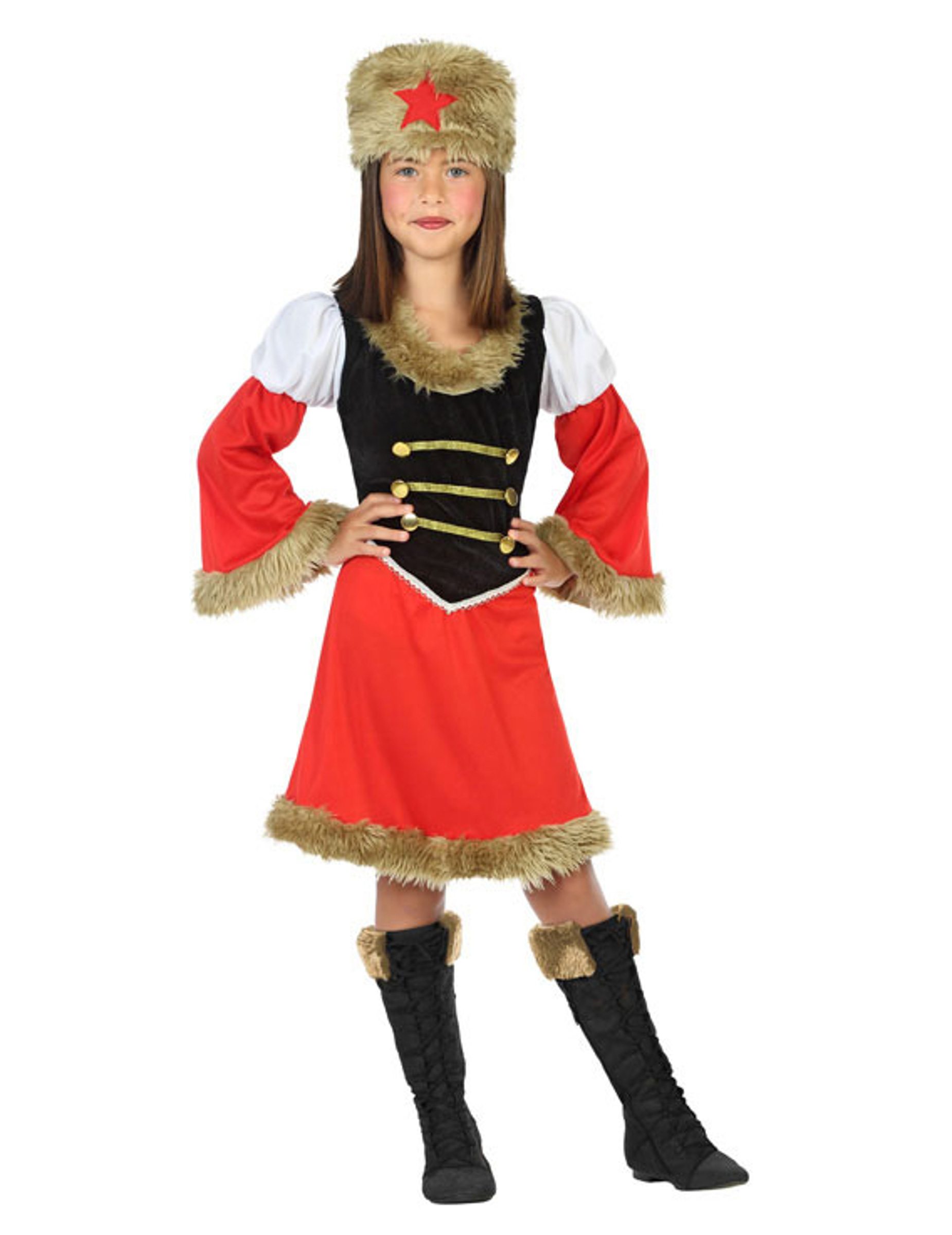 Déguisement militaire armée russe fille