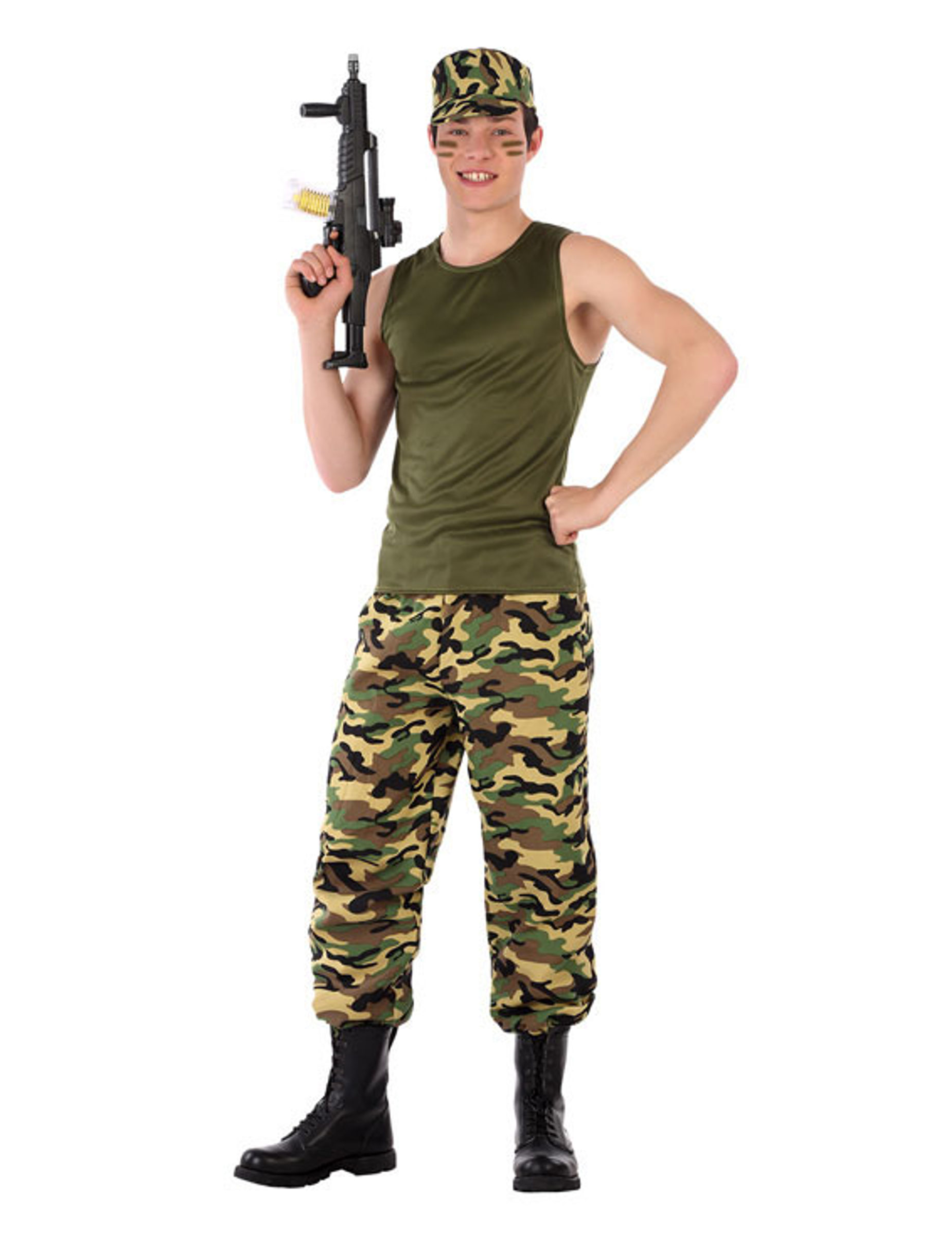 Déguisement de soldat militaire adolescent