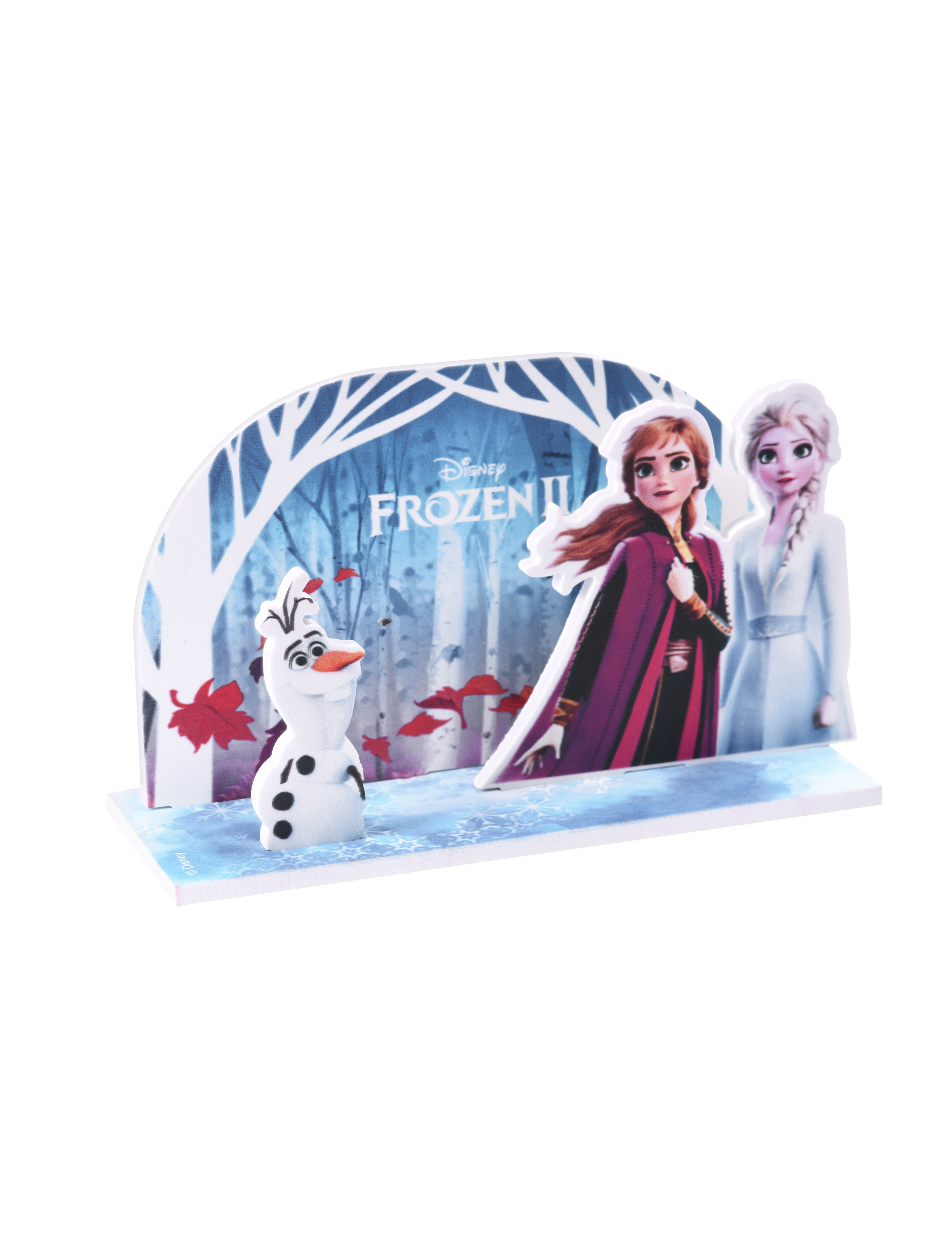 Décoration pour gâteau pop up La Reine des Neiges 2 15 x 8,5 cm