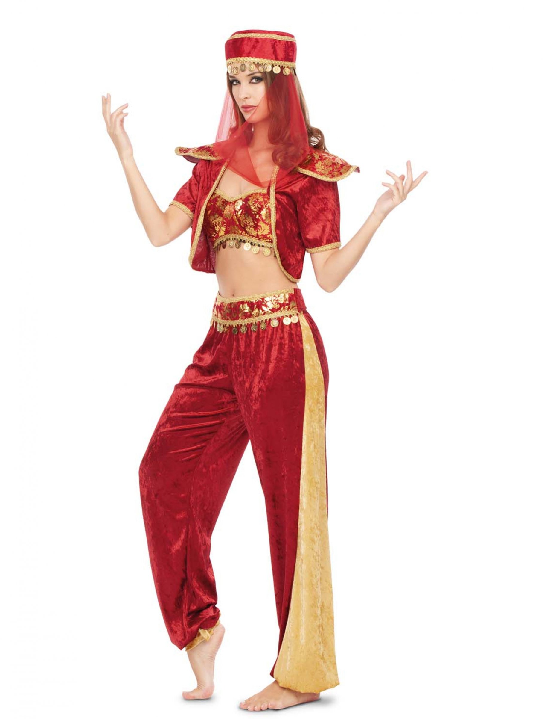 Déguisement danseuse d'Orient sexy femme