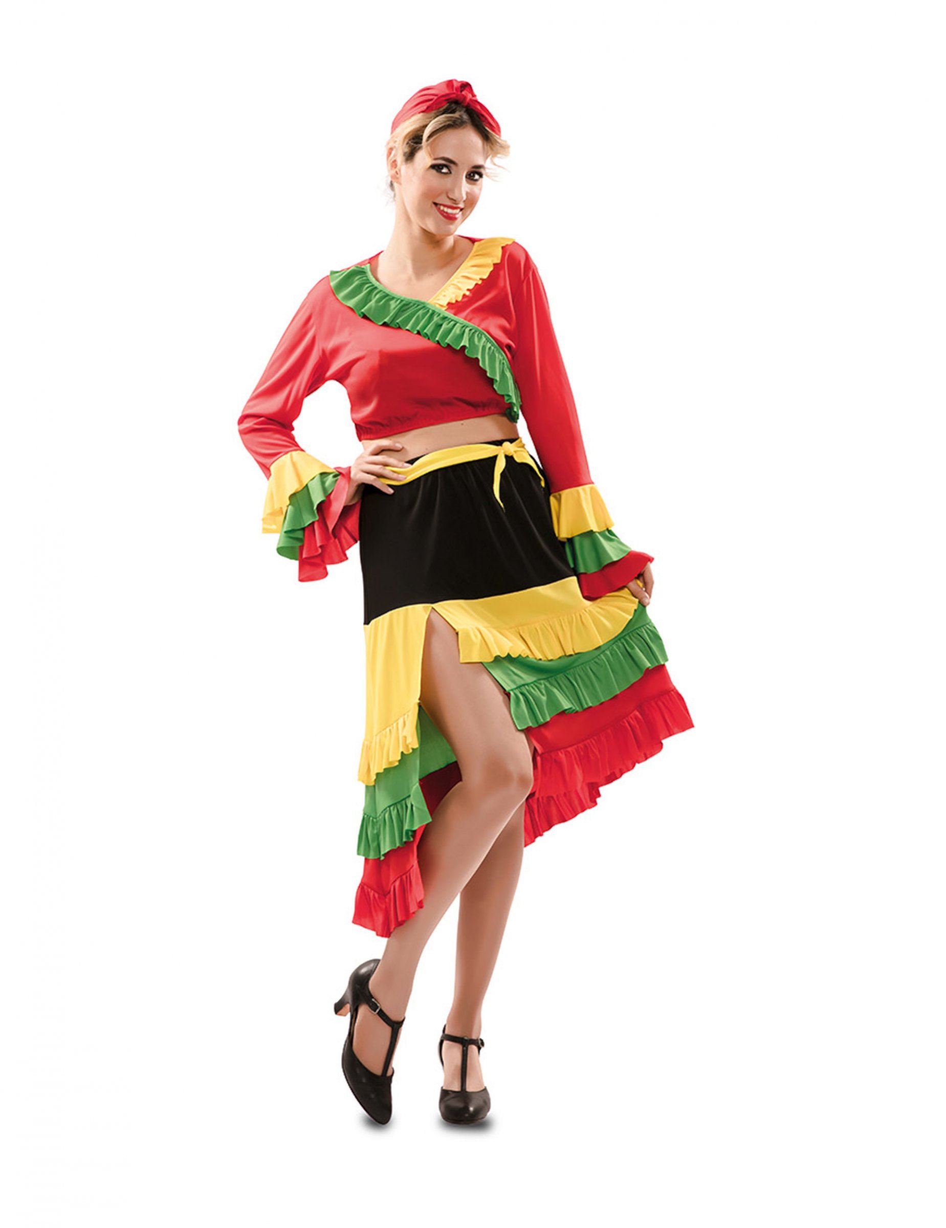Déguisement de danseuse de rumba femme