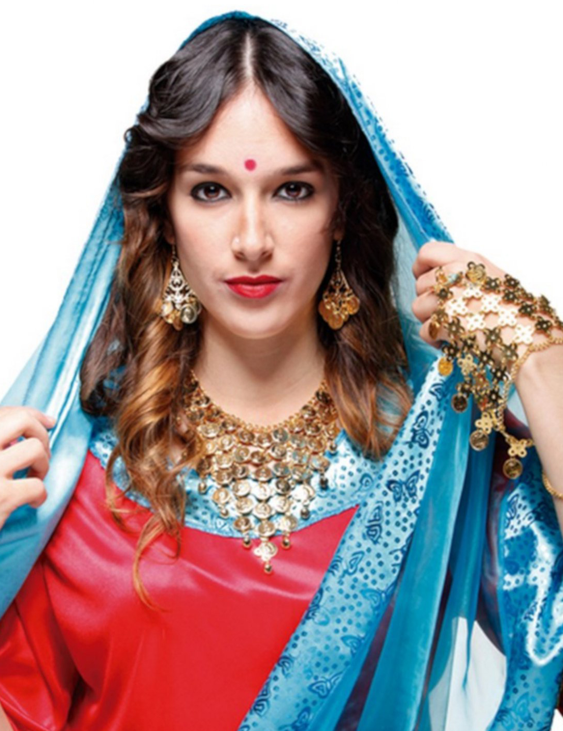 Set bijoux danseuse Bollywood adulte