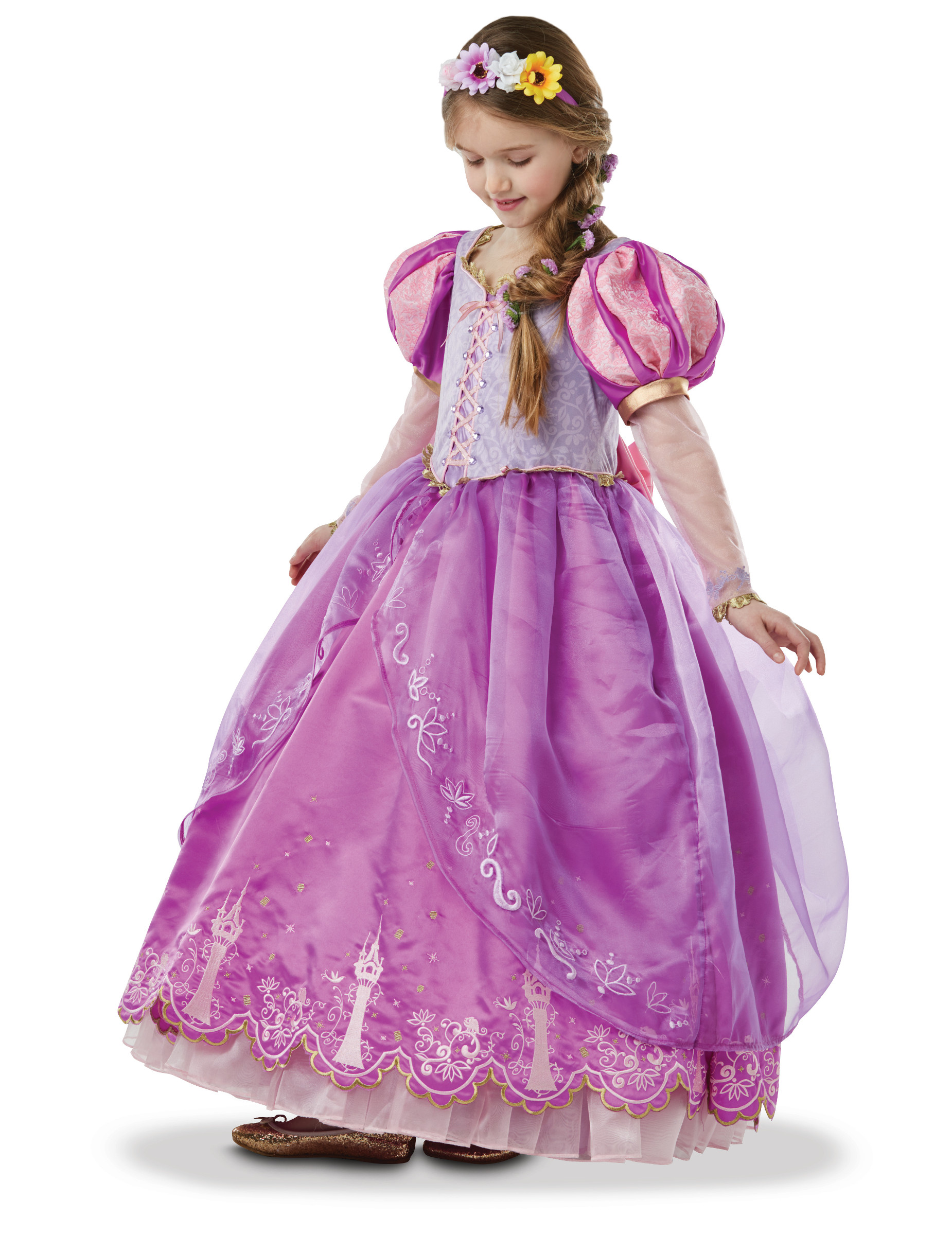Déguisement Princesse Raiponce collector fille