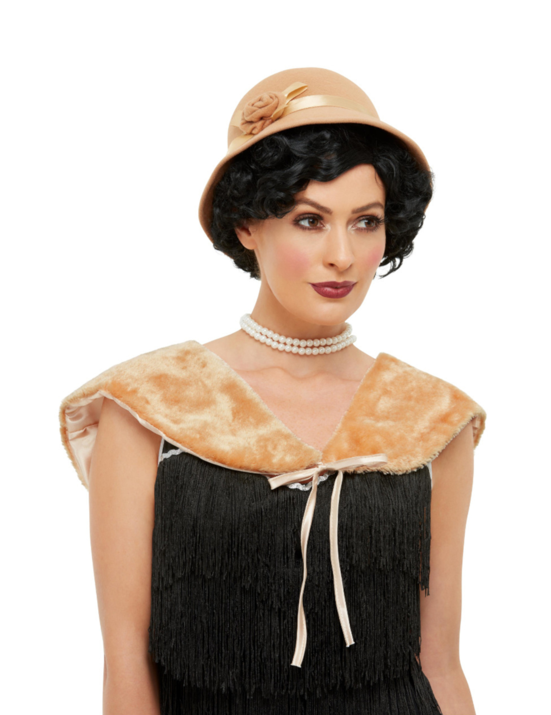 Kit années 20 beige femme