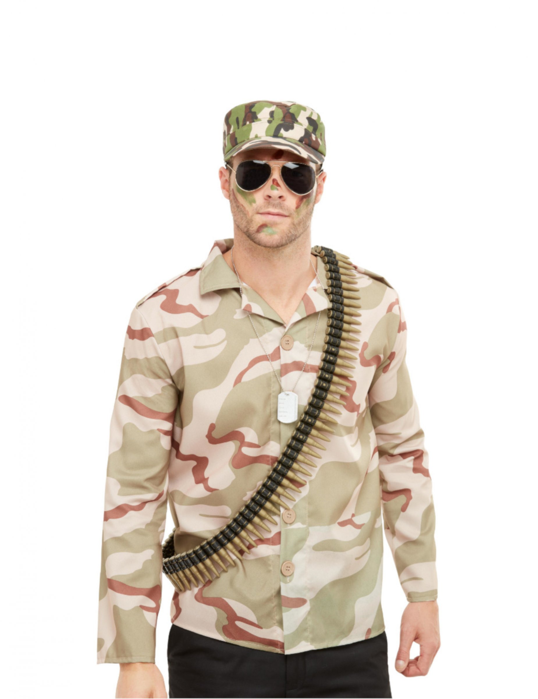 Kit accessoires militaire homme