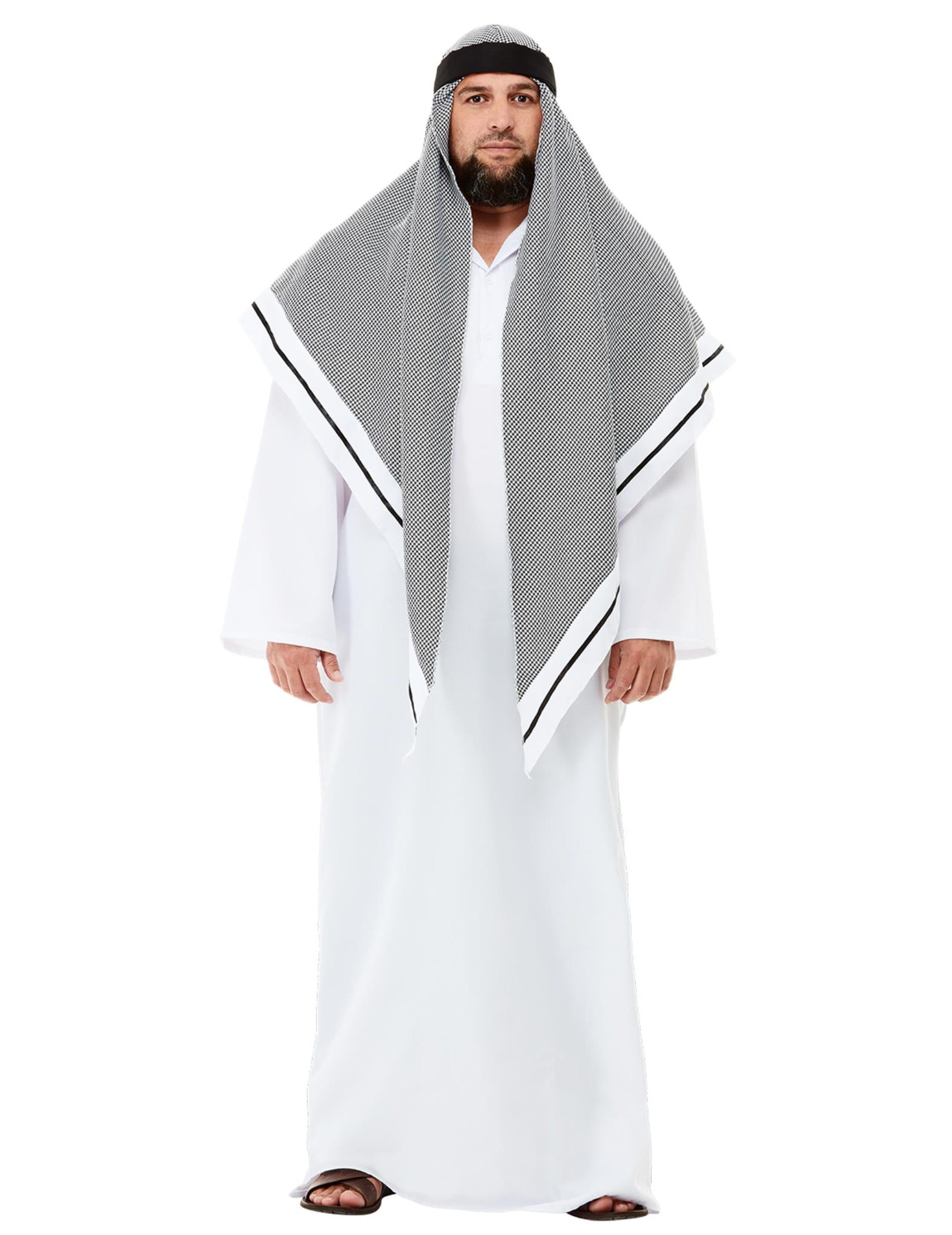 Déguisement cheikh blanc luxe adulte