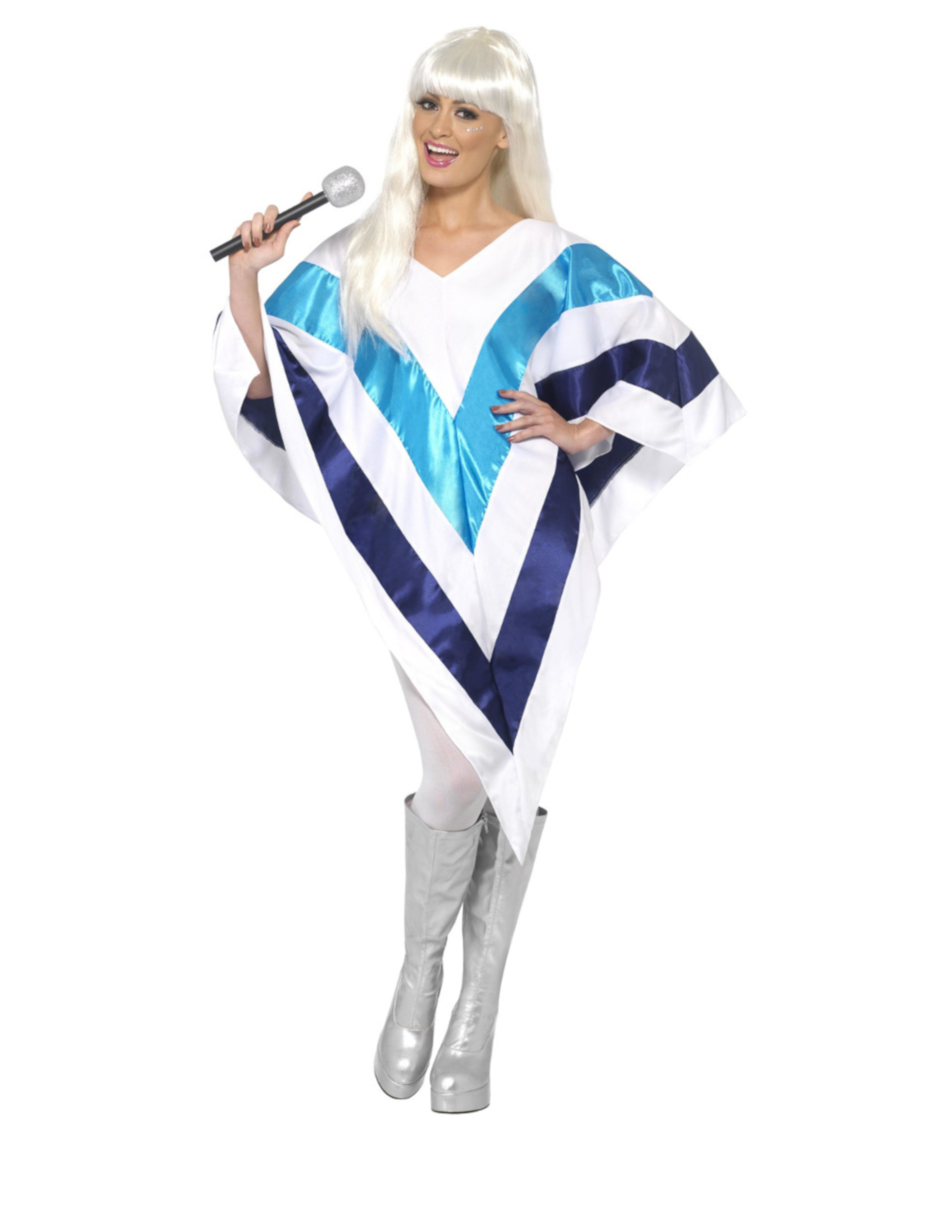 Poncho disco femme