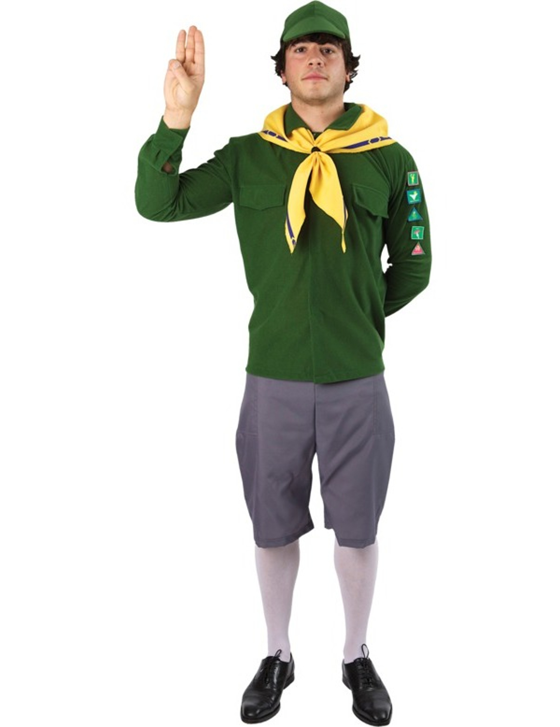 Déguisement scout vert homme