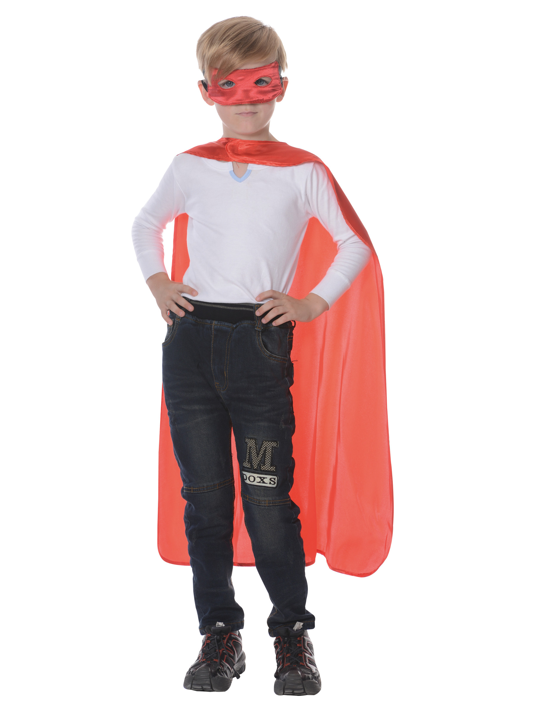 Kit super héro rouge enfant