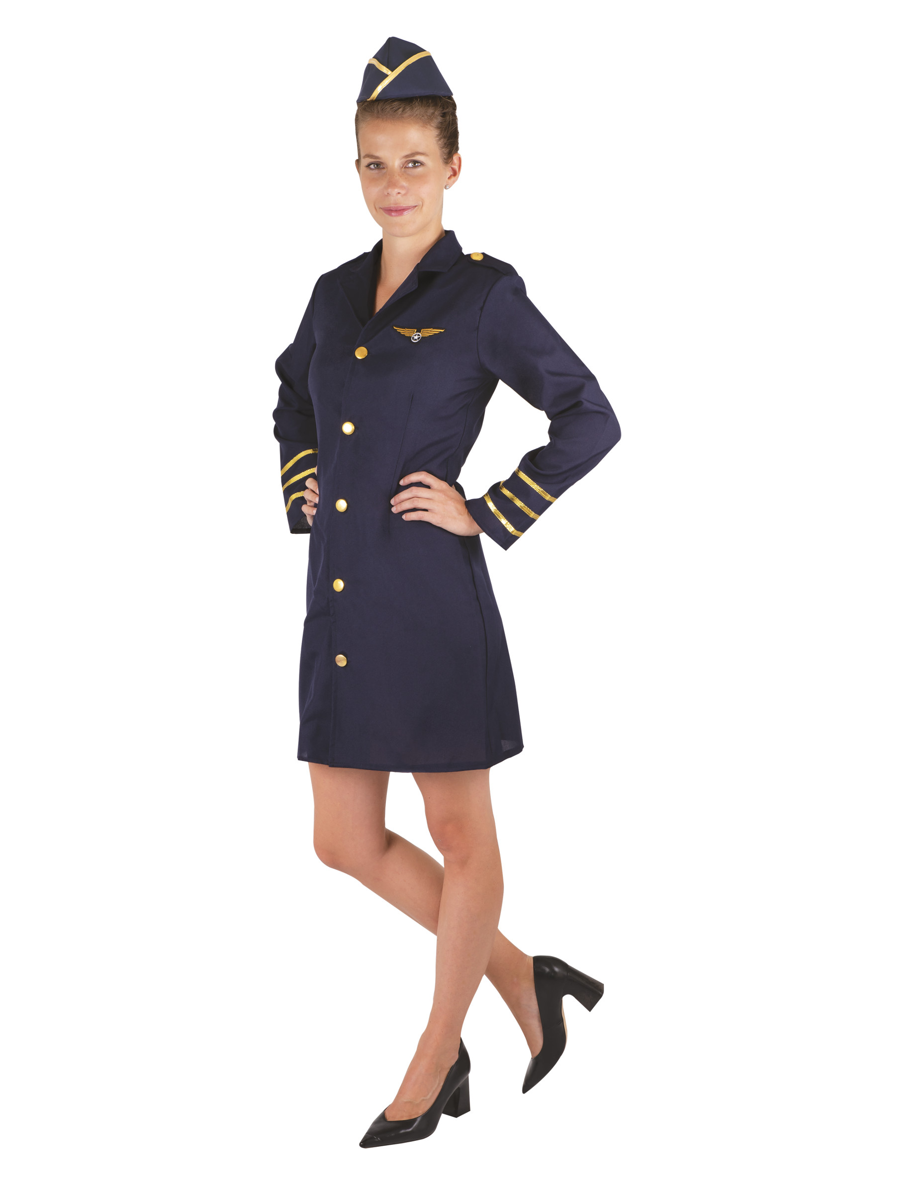 Déguisement hôtesse de l'air femme