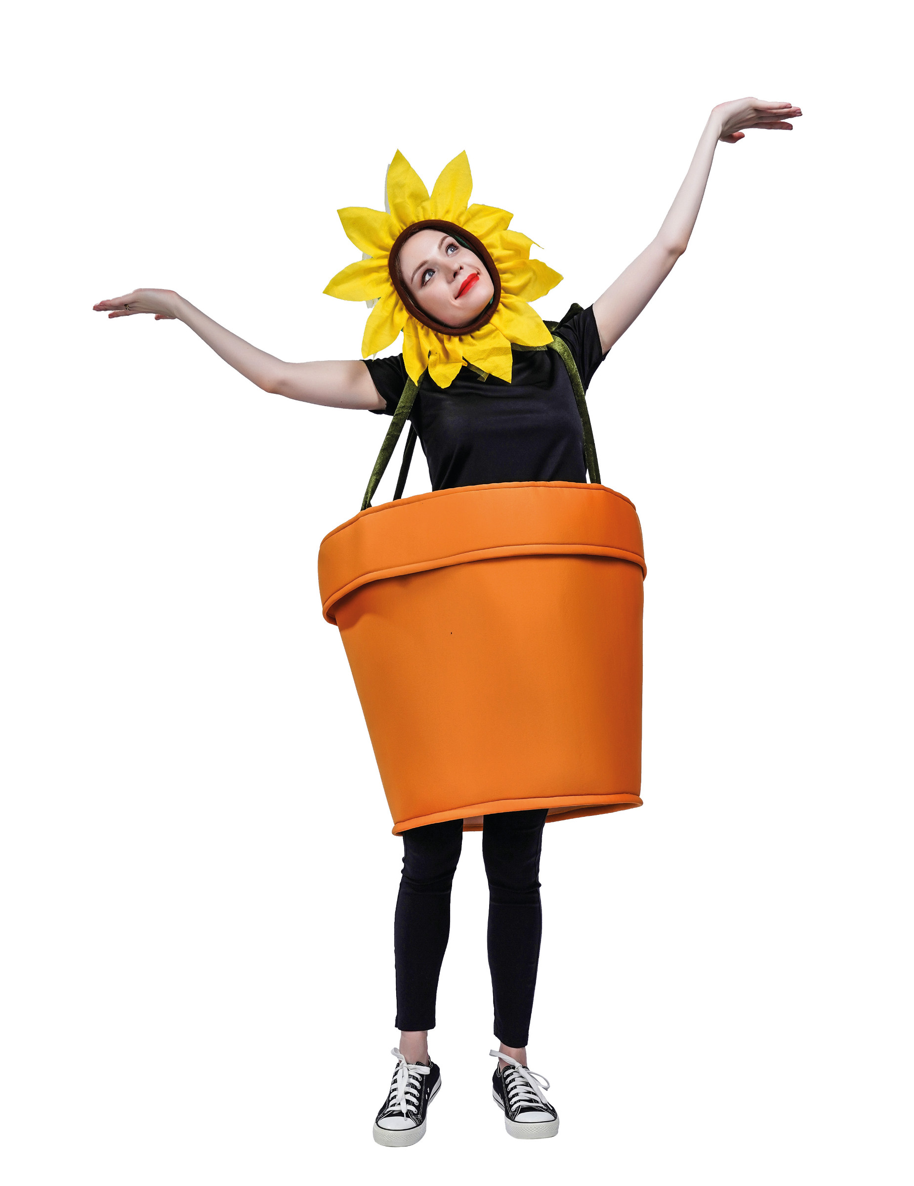 Déguisement pot de fleur adulte