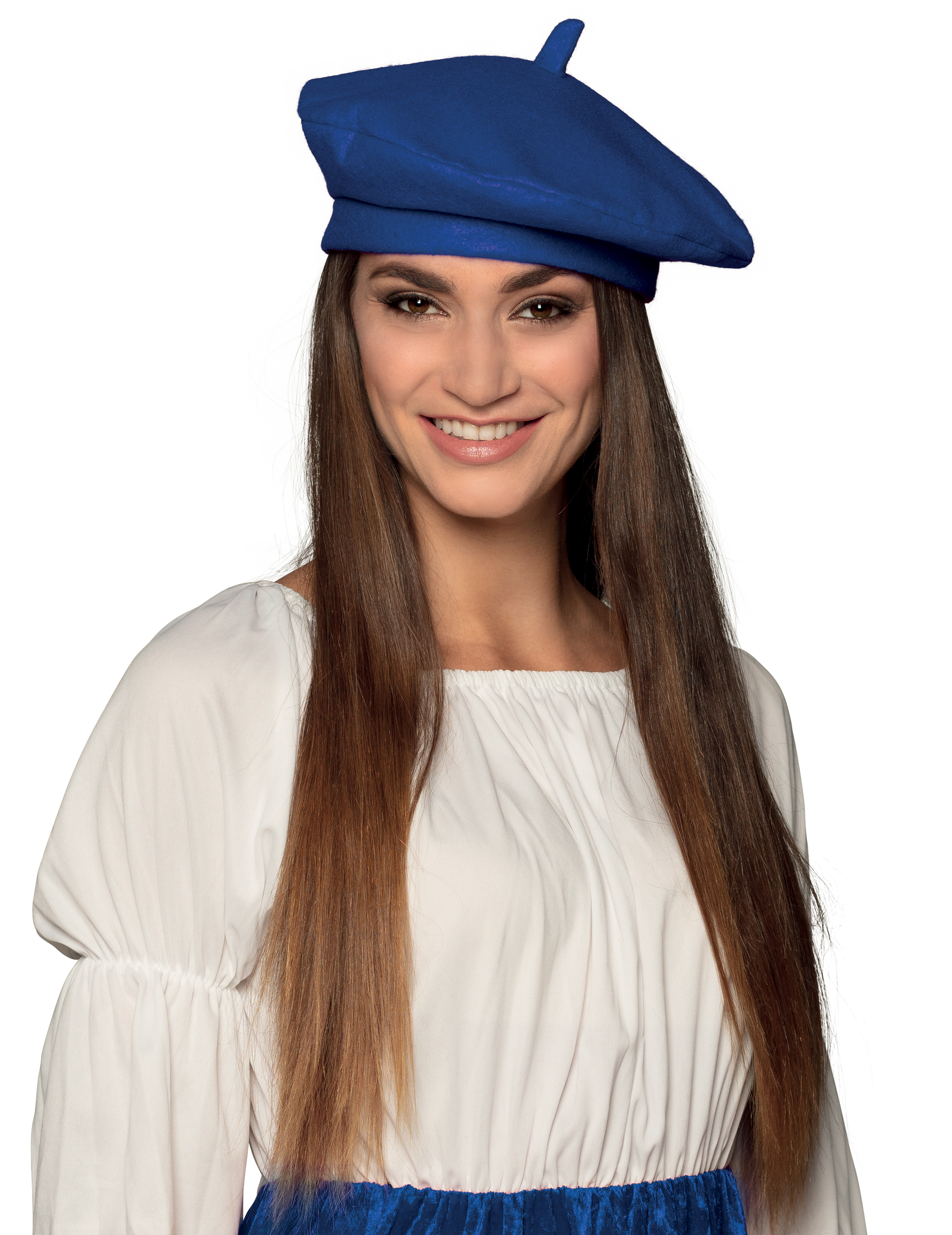 Béret basque bleu adulte