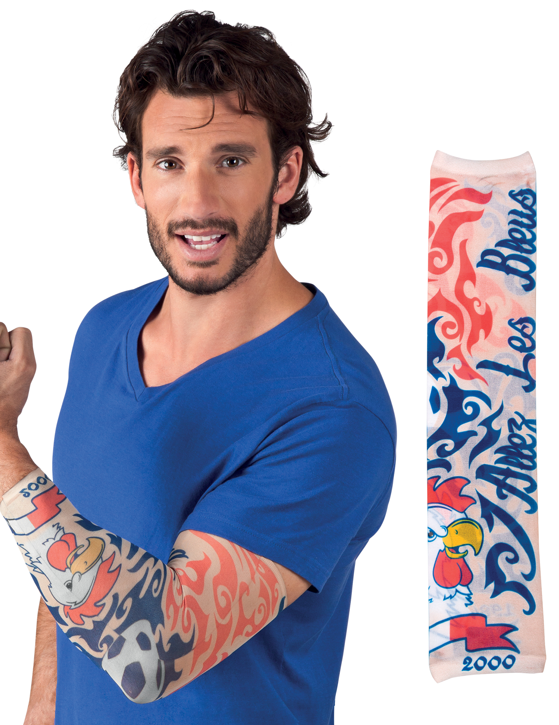 Manche tatouage supporter France