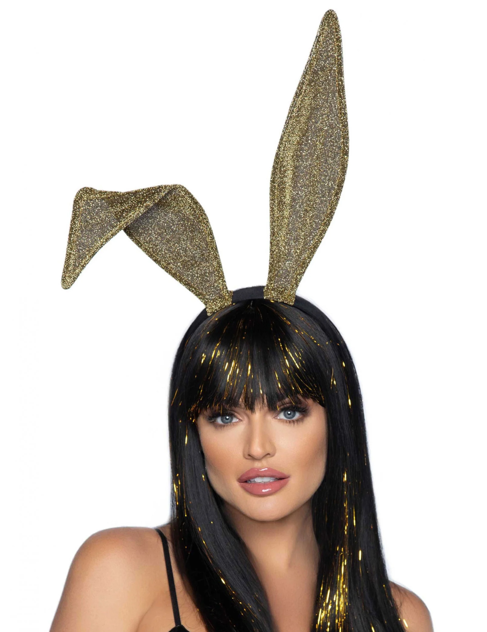 Oreilles de lapin dorées adulte