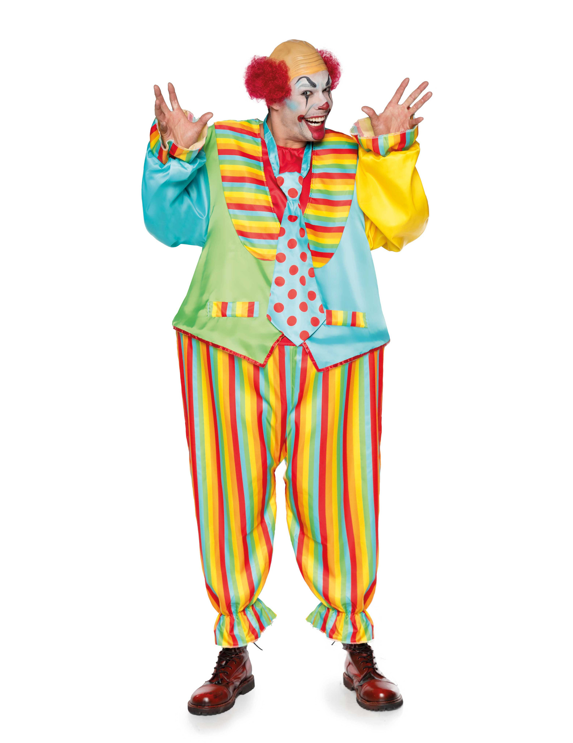 Déguisement clown magic circus homme