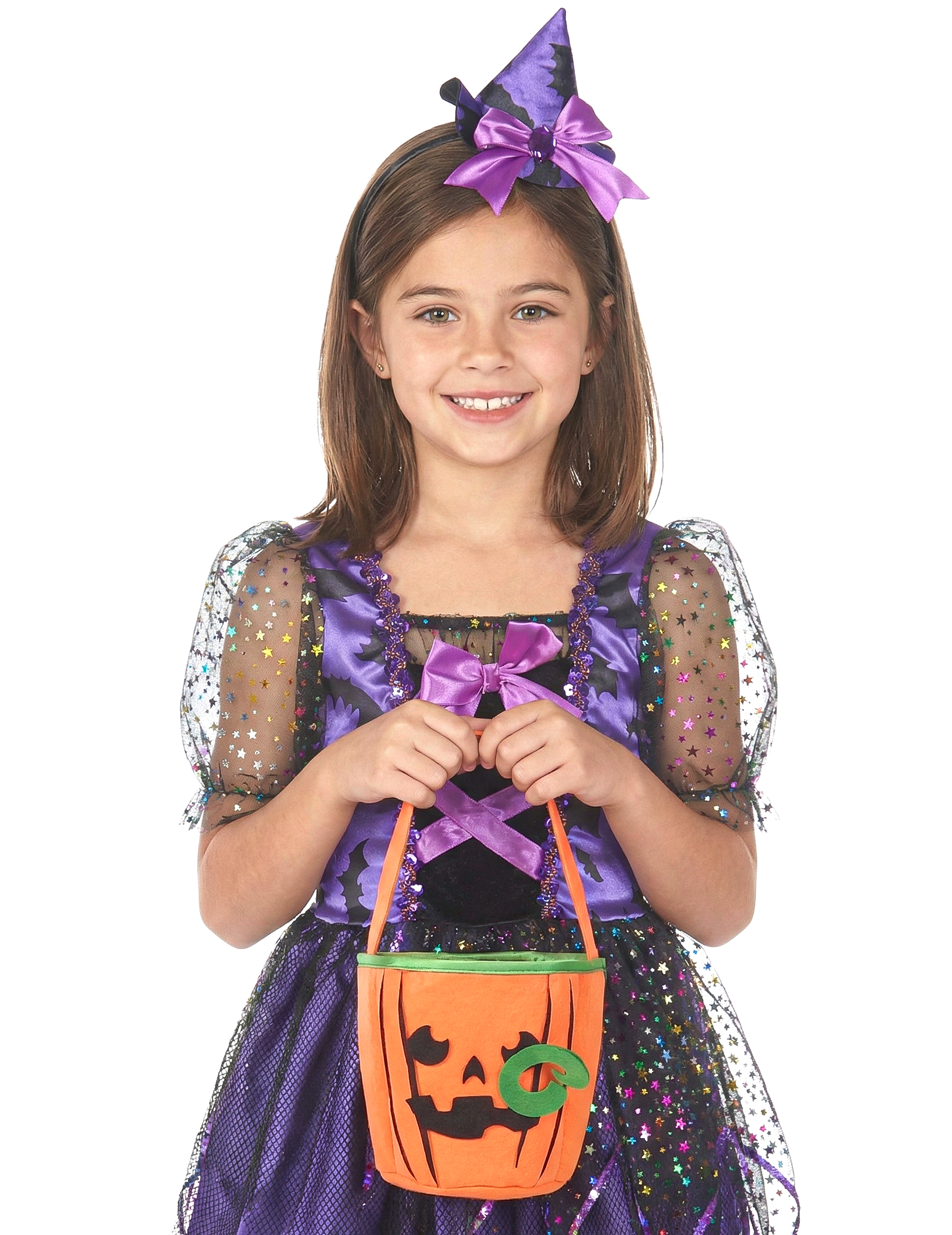 Sac Halloween citrouille terrifiante enfant