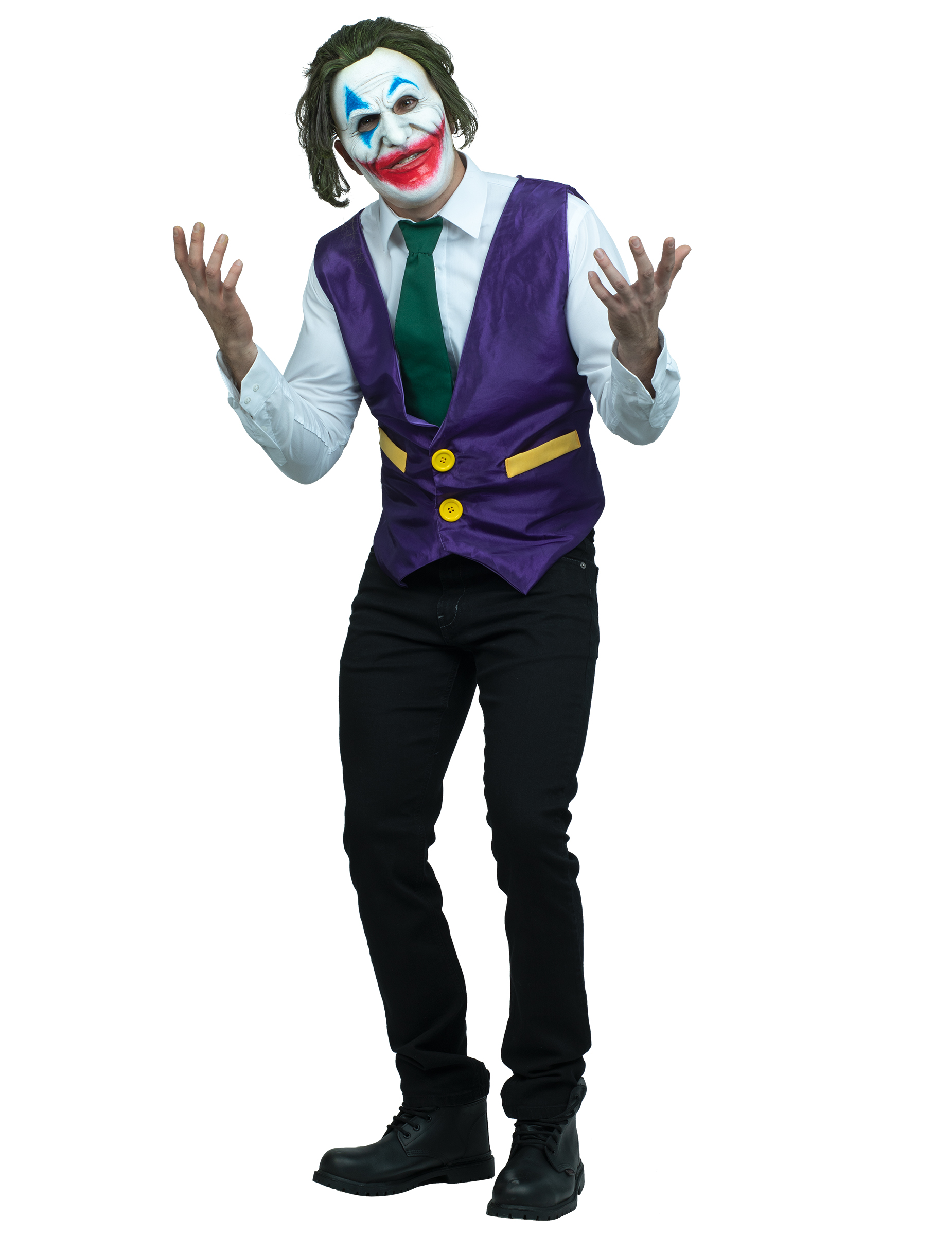 Déguisement clown sourire de l'ange adulte