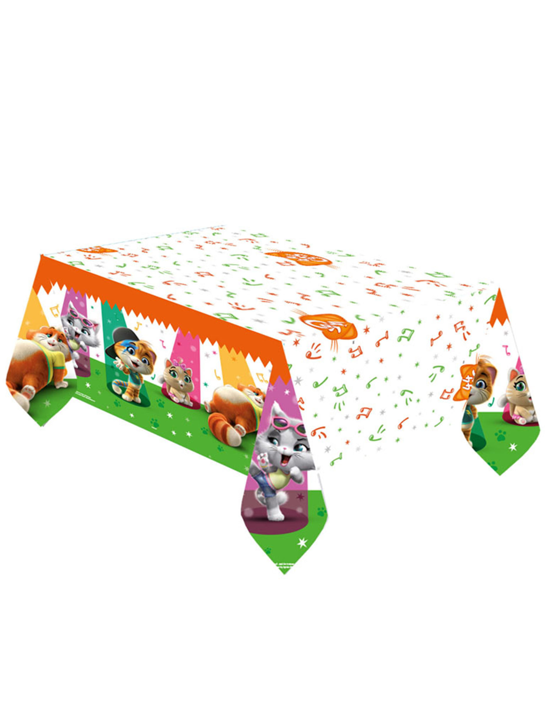 Nappe en papier 44 Chats 180 x 120 cm