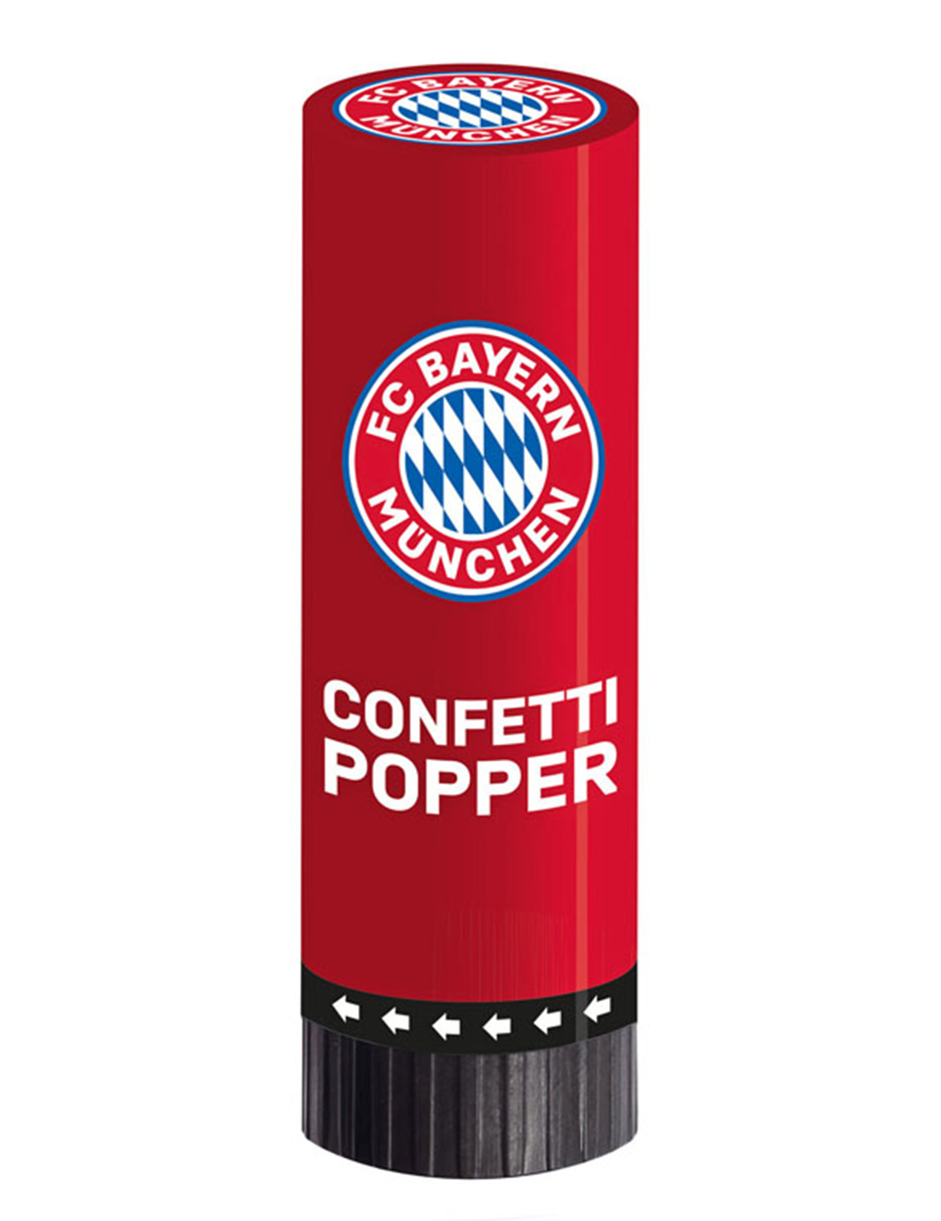 2 Canons à confetti FC Bayern Munich 15 cm